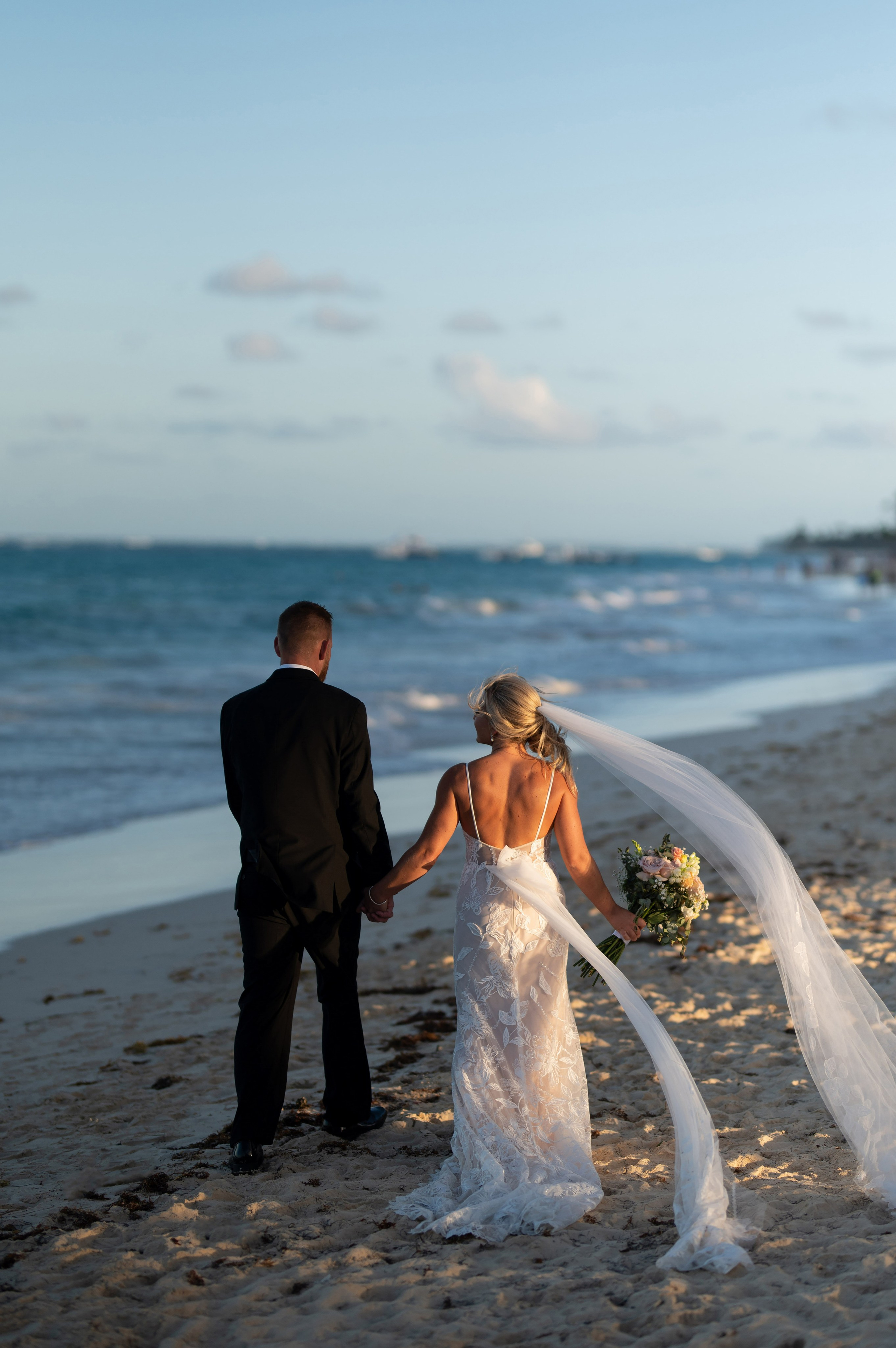 Dream Wedding of Caitlin & Ryan at Kukua Beach, Punta Cana