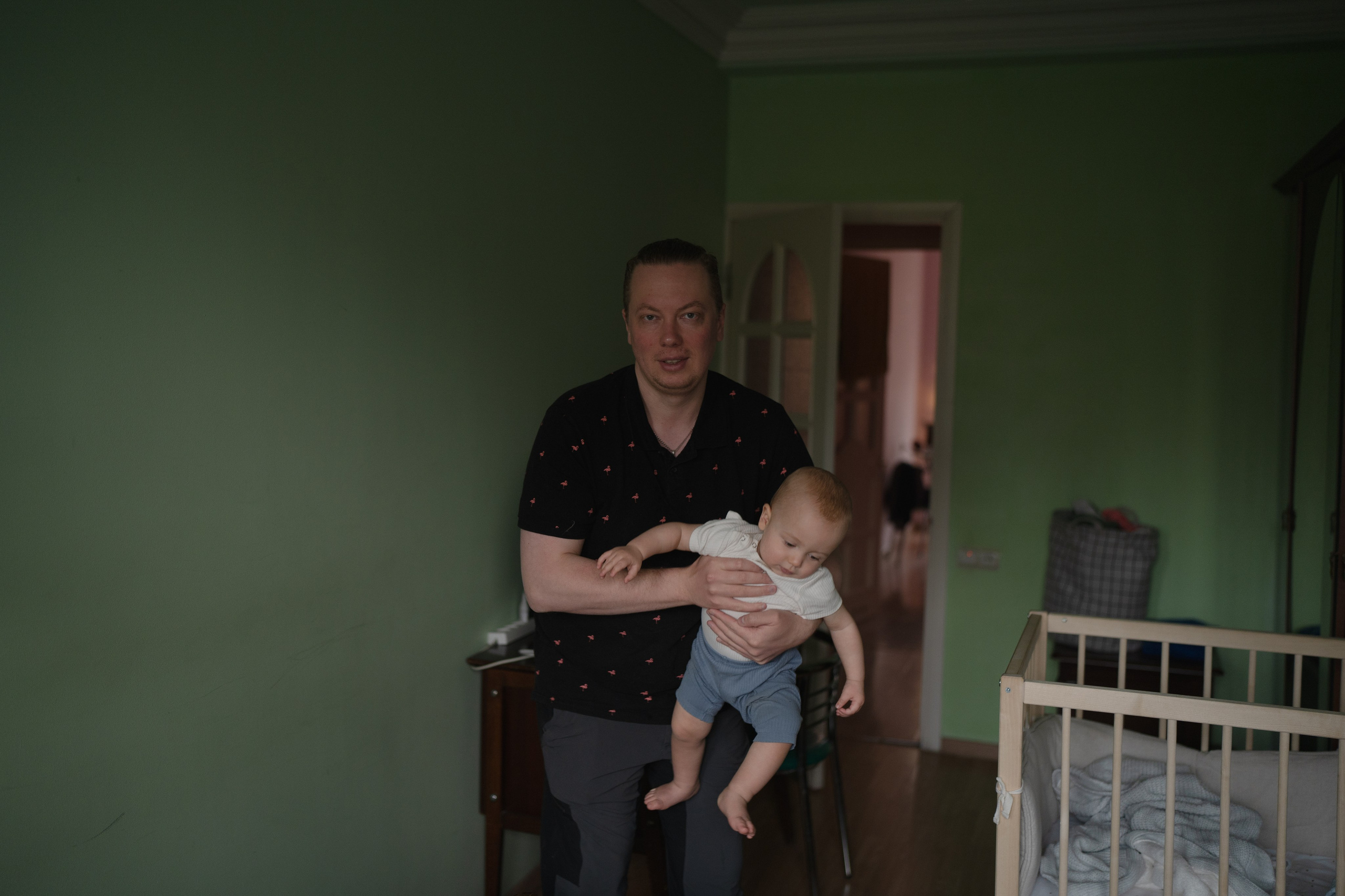 Alena, Vlad and their son Lev. Main