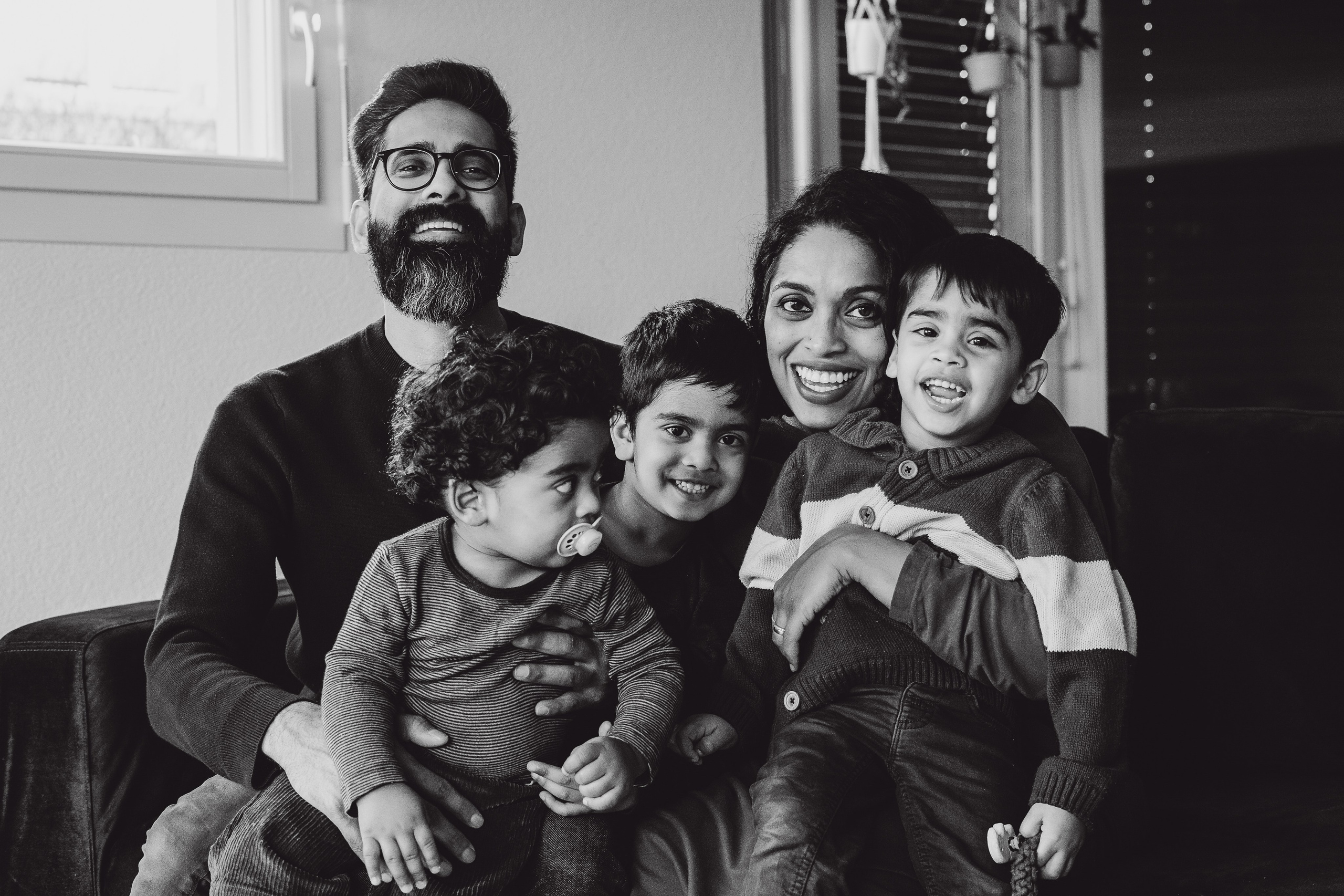 Happiness lies in being together. Family photographer Aargau Zurich