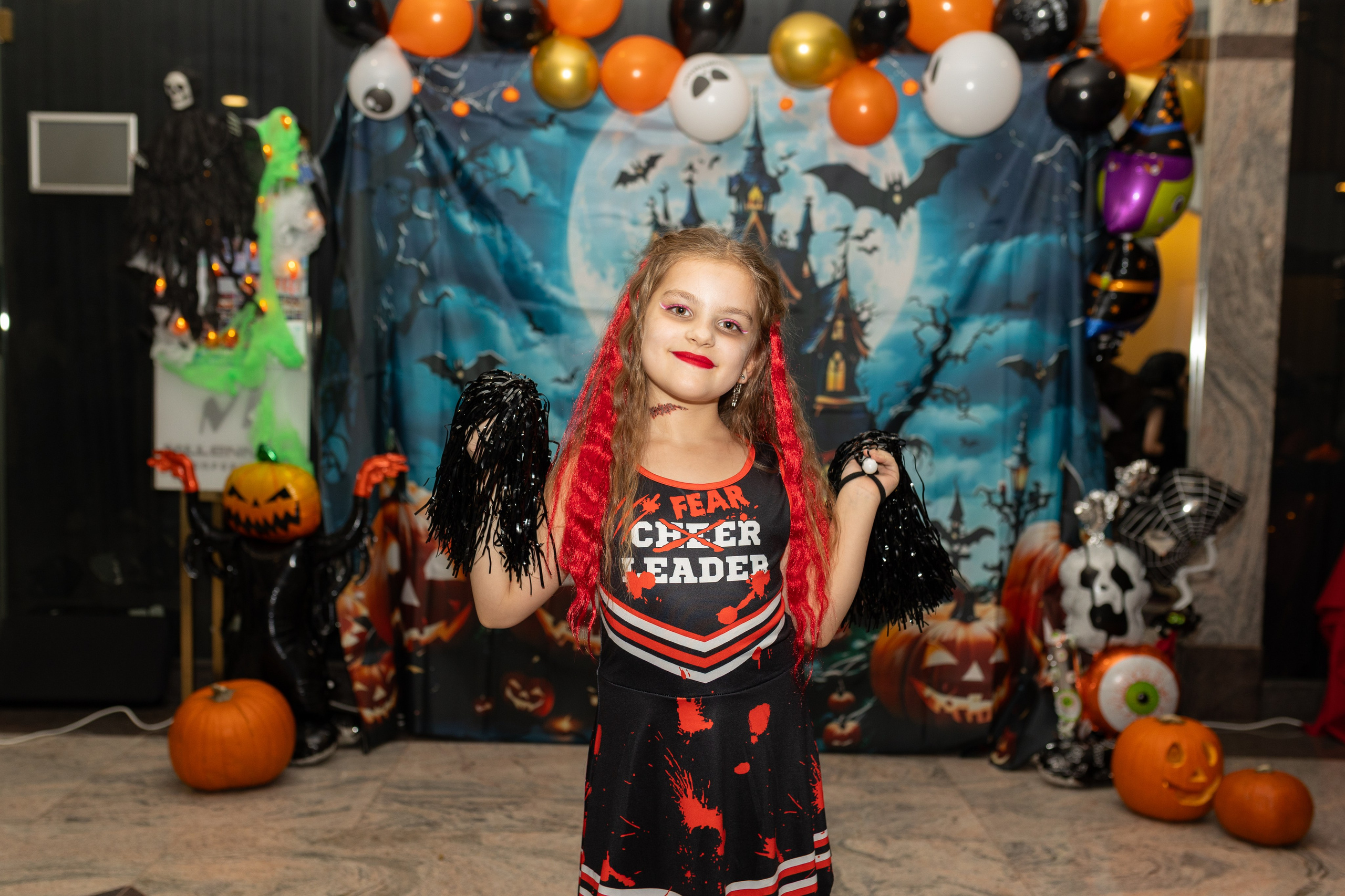 Leo dance studio Helloween 2025. Семейный и детский фотограф в Варшаве Мила Бобровская