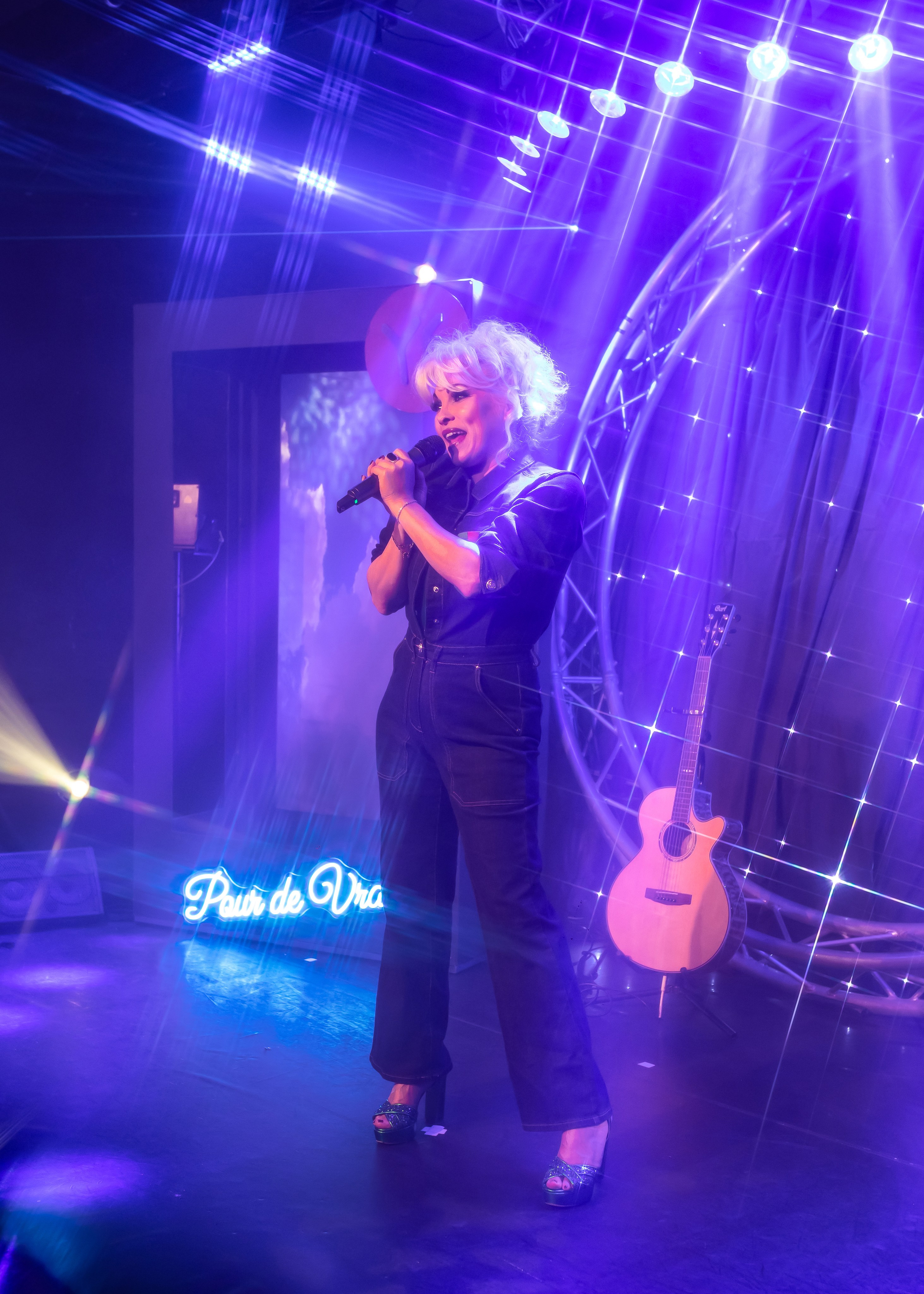 Иза Феррер. Съёмка концерта