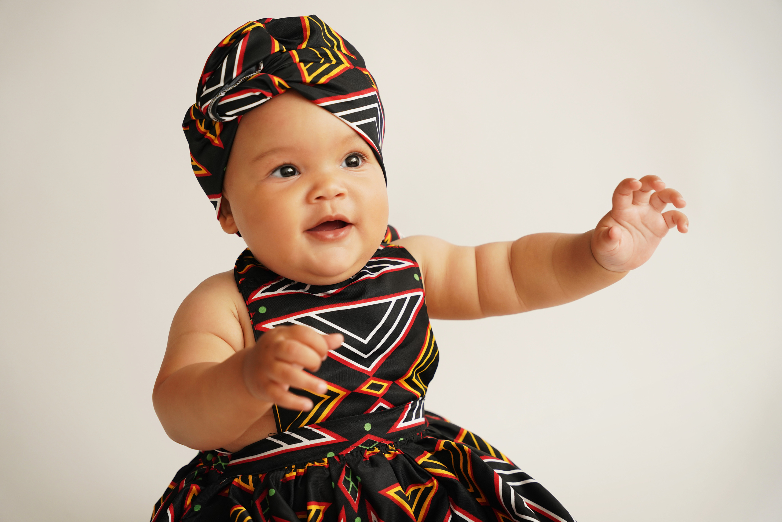 Kleine Prinzessin in ihren ersten Lebensjahren