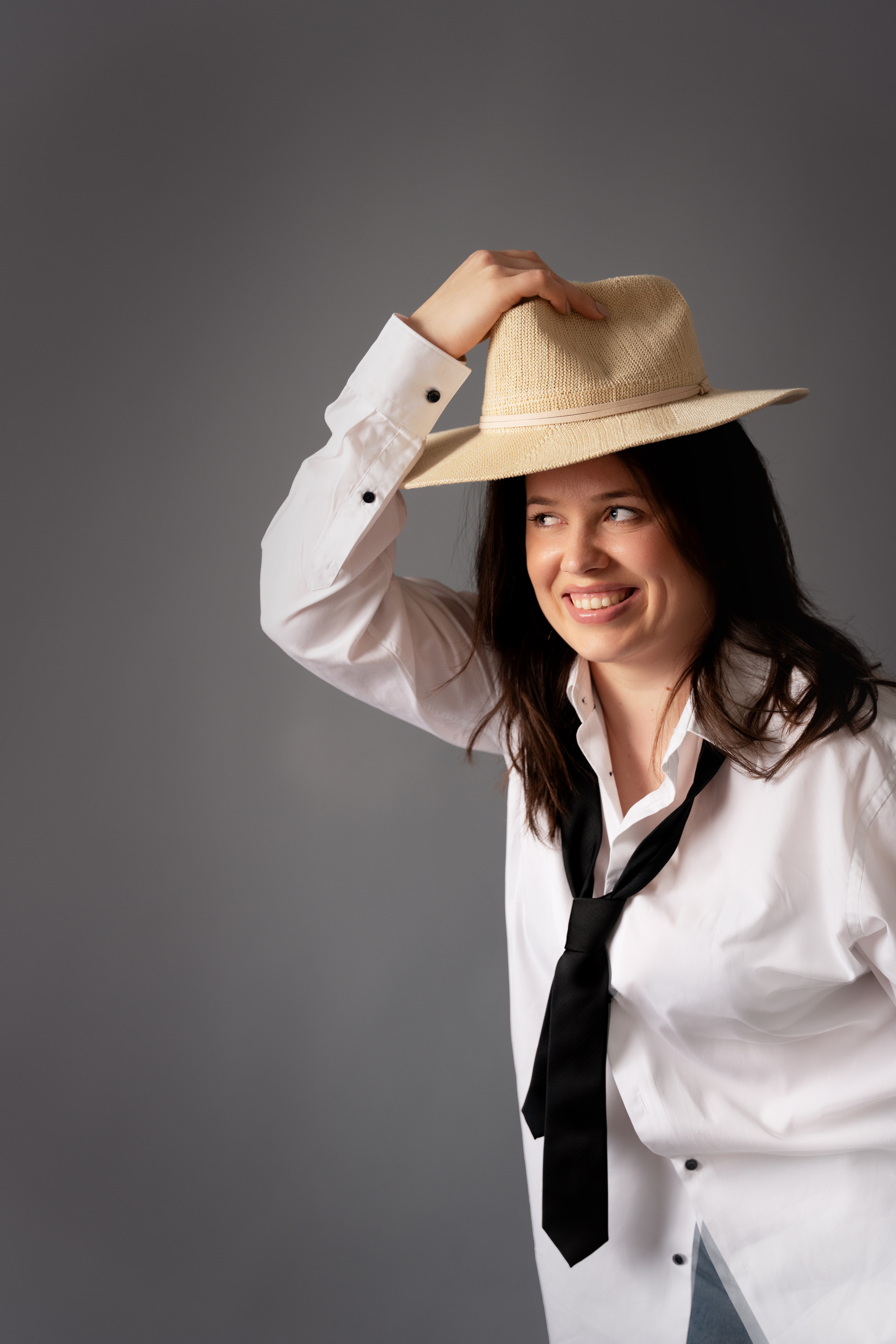 Die Dame mit dem Hut