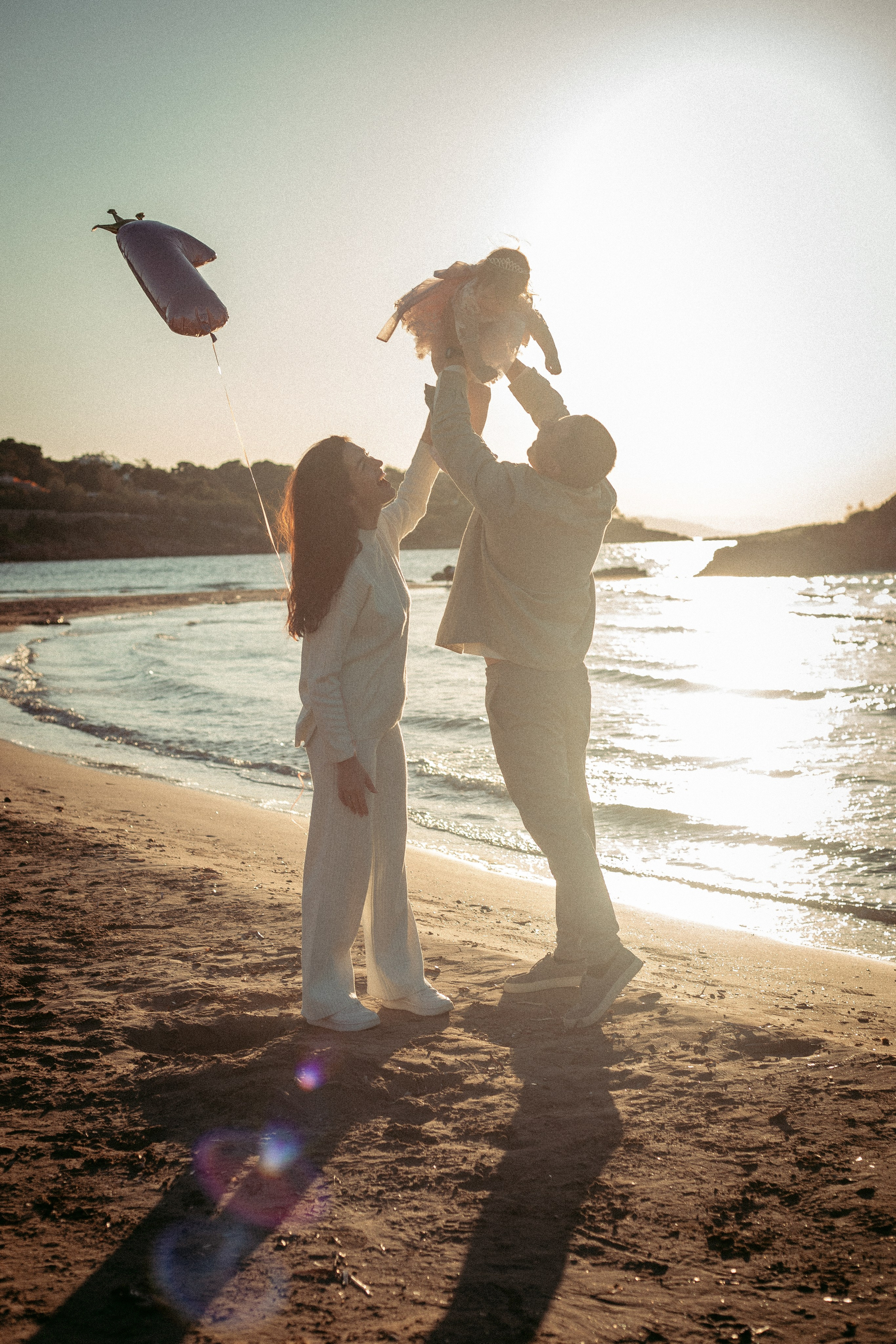 Little Beach Celebration. Family Photographer in Greece