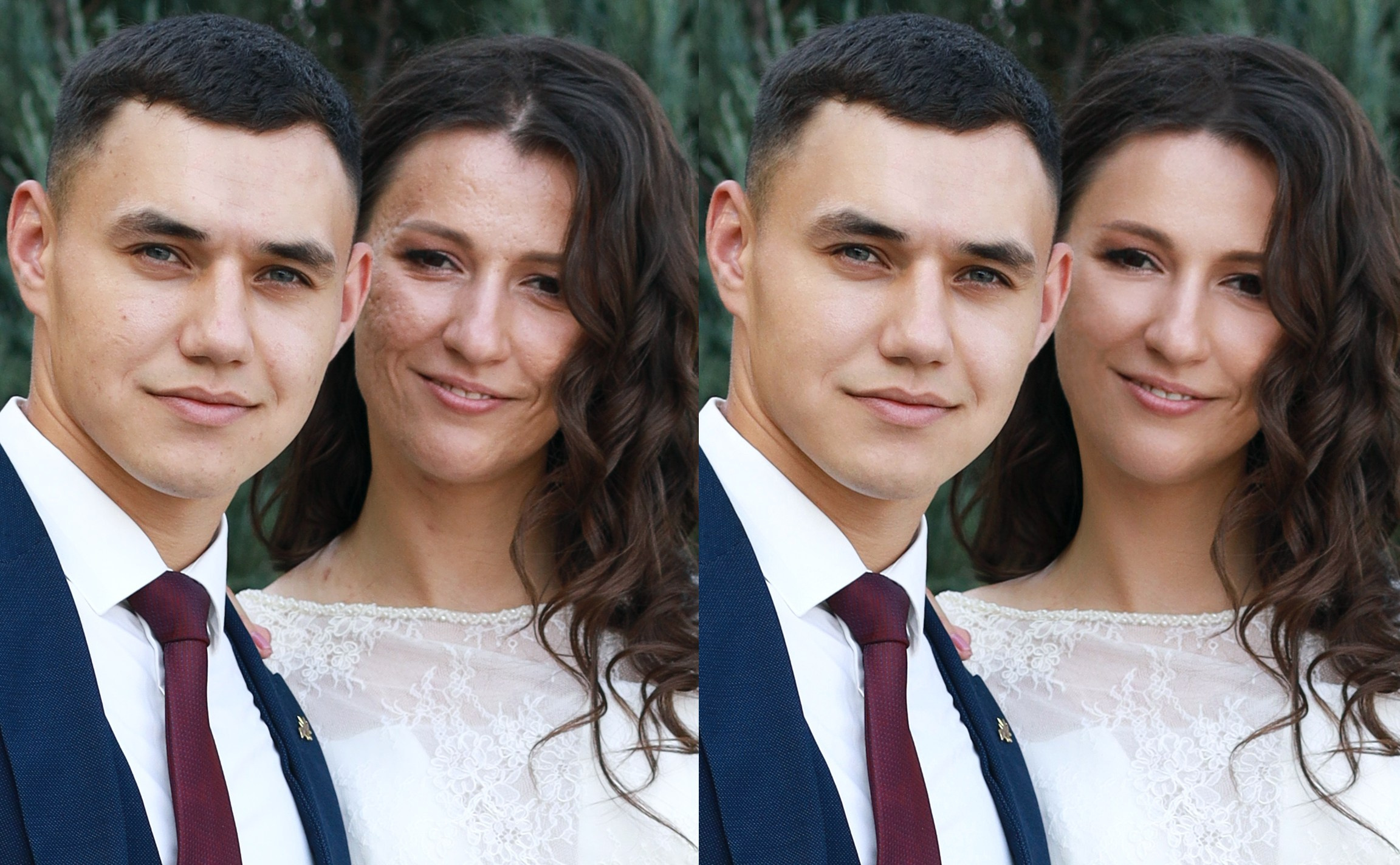 Сложная ретушь (Пластика, ретушь, цветокор). Wedding photographer Batumi Tbilisi Georgia