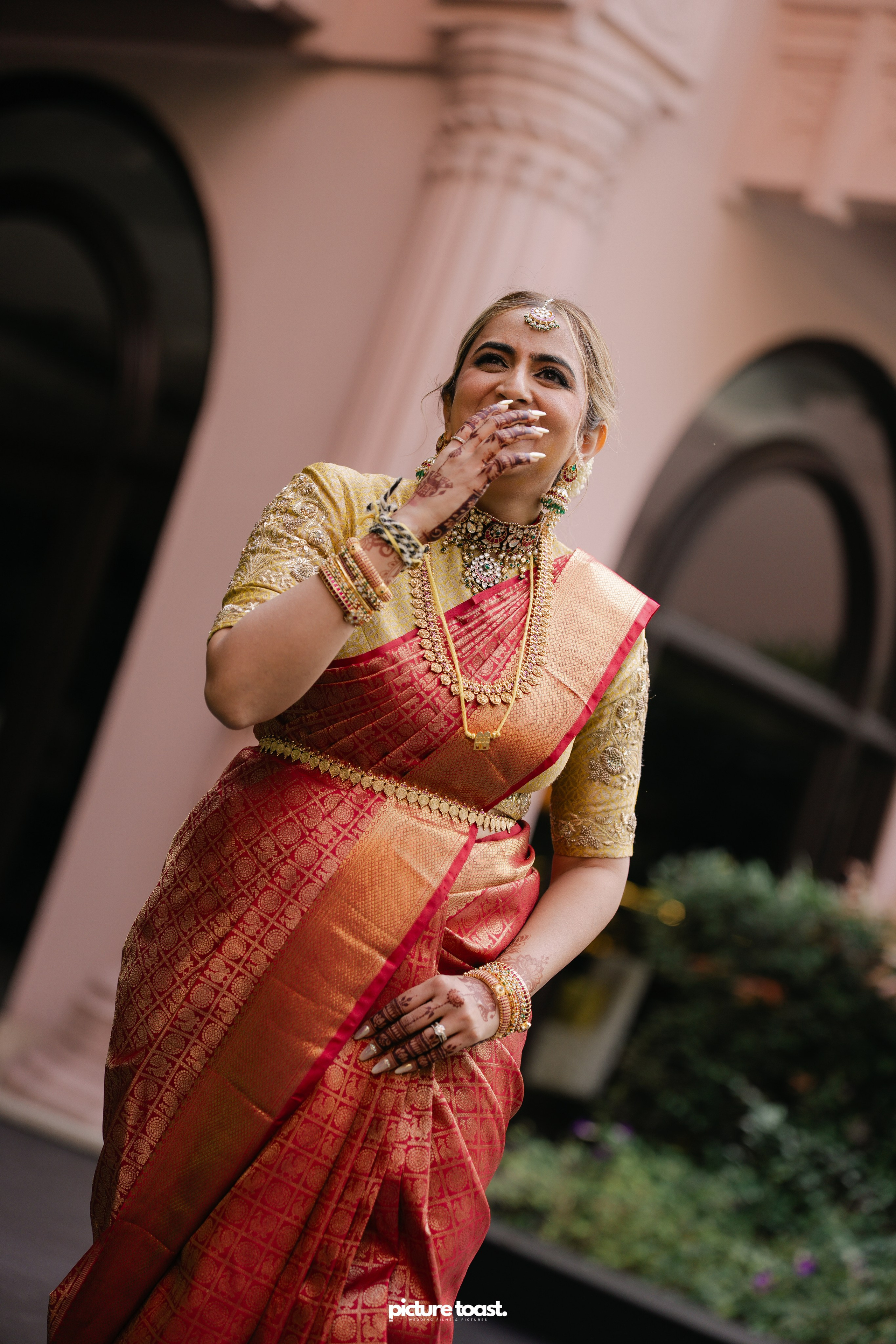 South Indian Wedding Ft. Aashna & Rajiv. Fine art Wedding Photographers in India & Canada