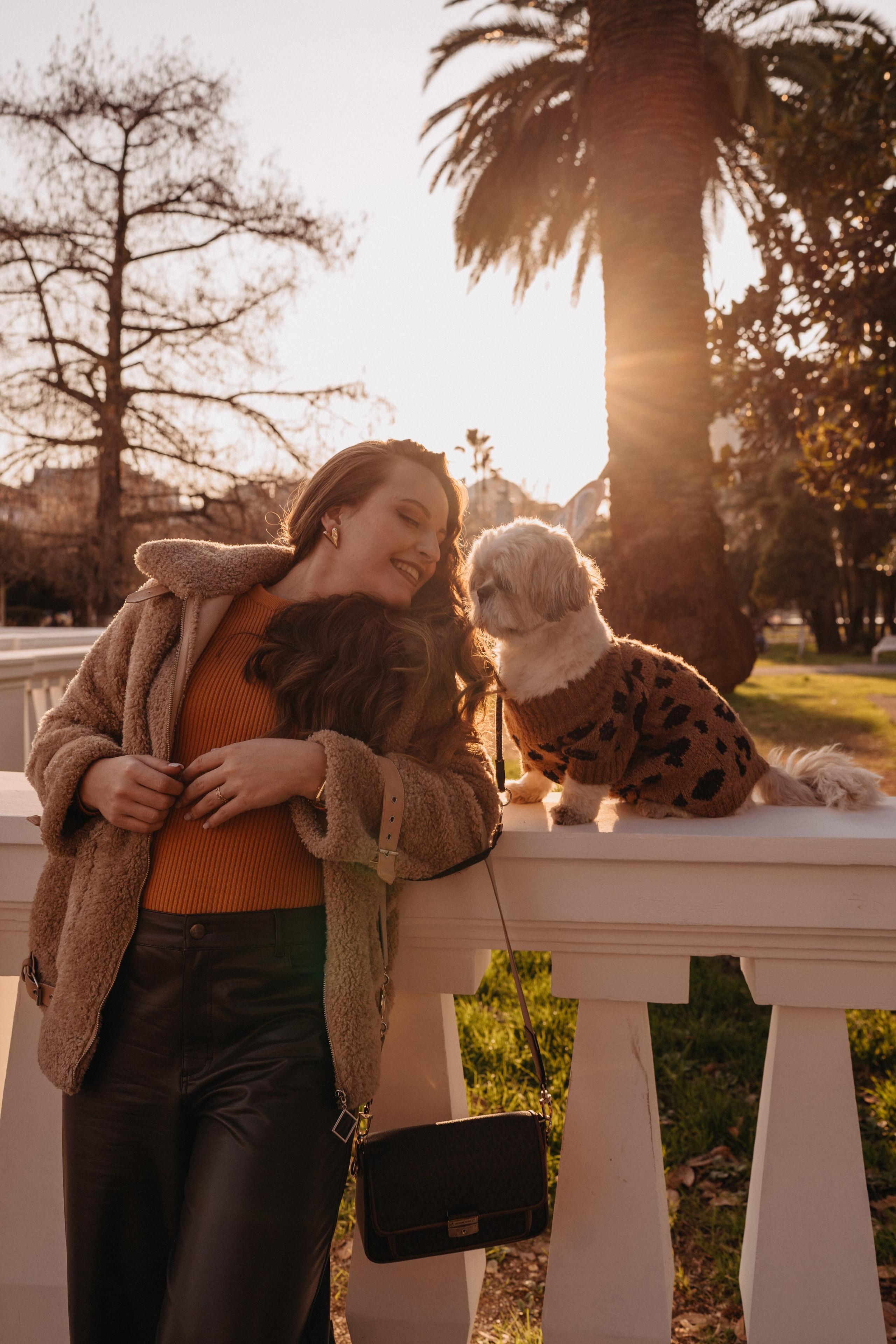 Фотосессия с собакой в Батуми. Портретный и свадебный фотограф в Батуми Валерия Азаренко