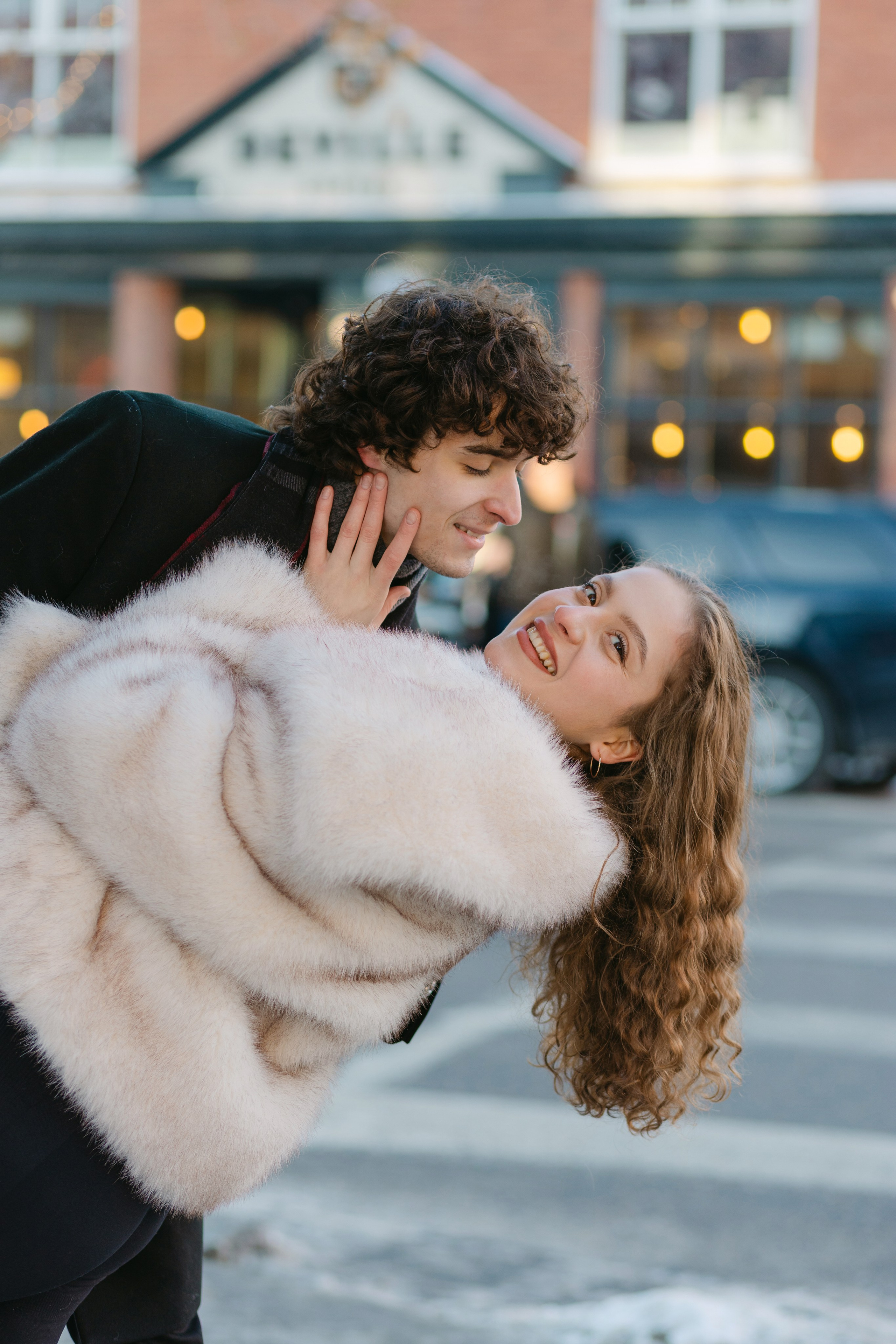 Christmas magic together. Home