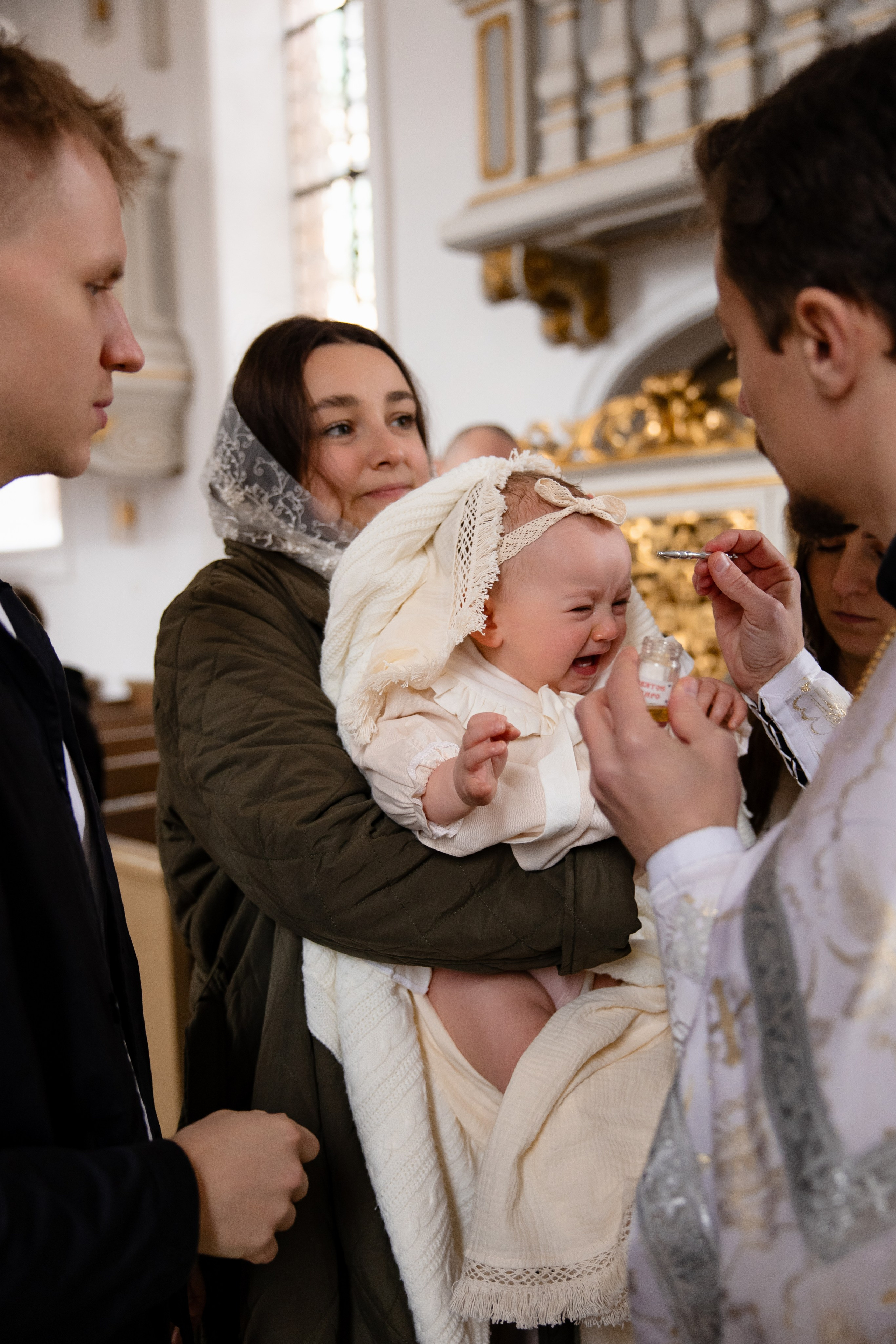 Хрещення Єсенії. Весільний, сімейний фотограф Варшава
