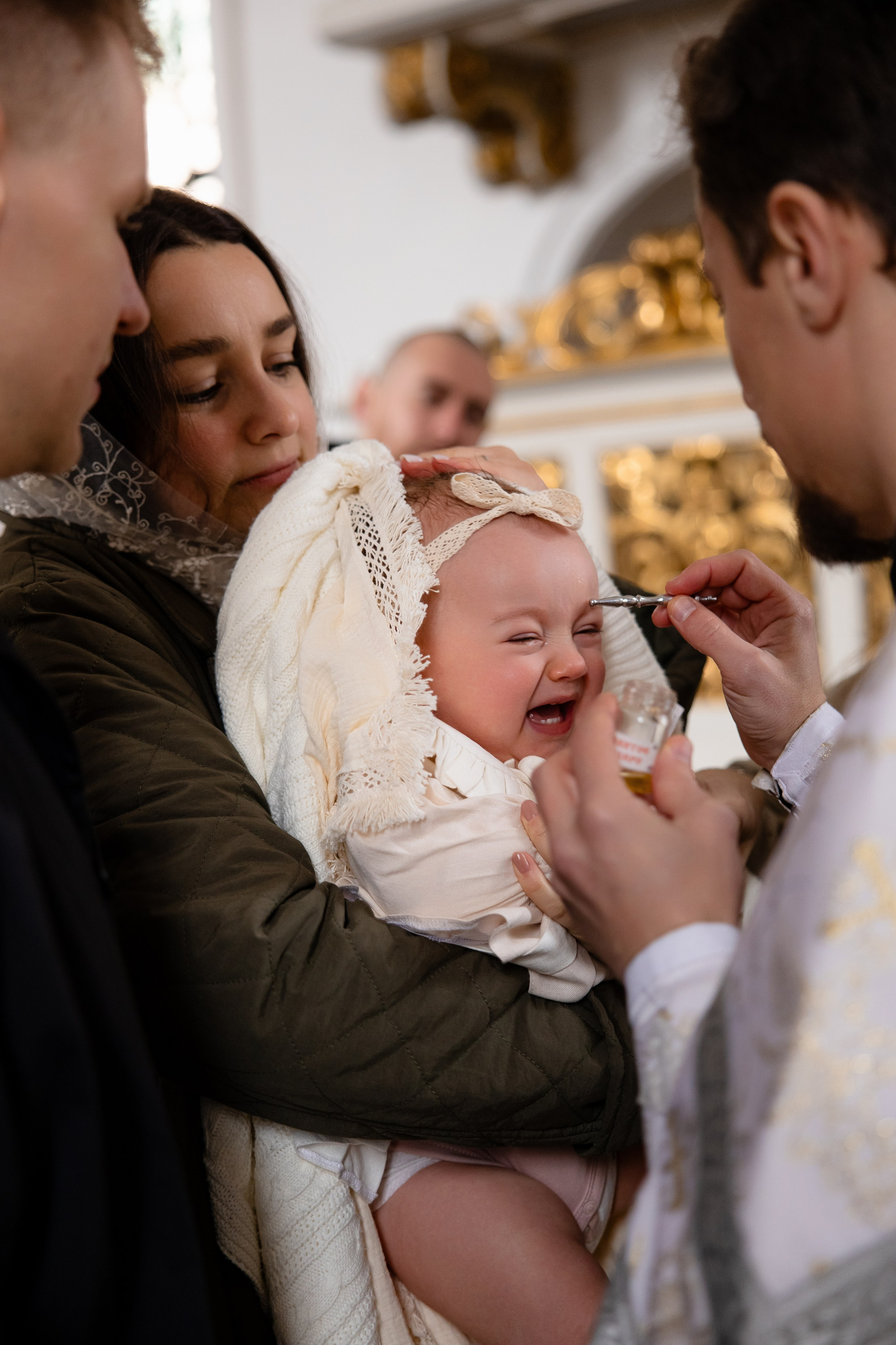 Хрещення Єсенії. Весільний, сімейний фотограф Варшава