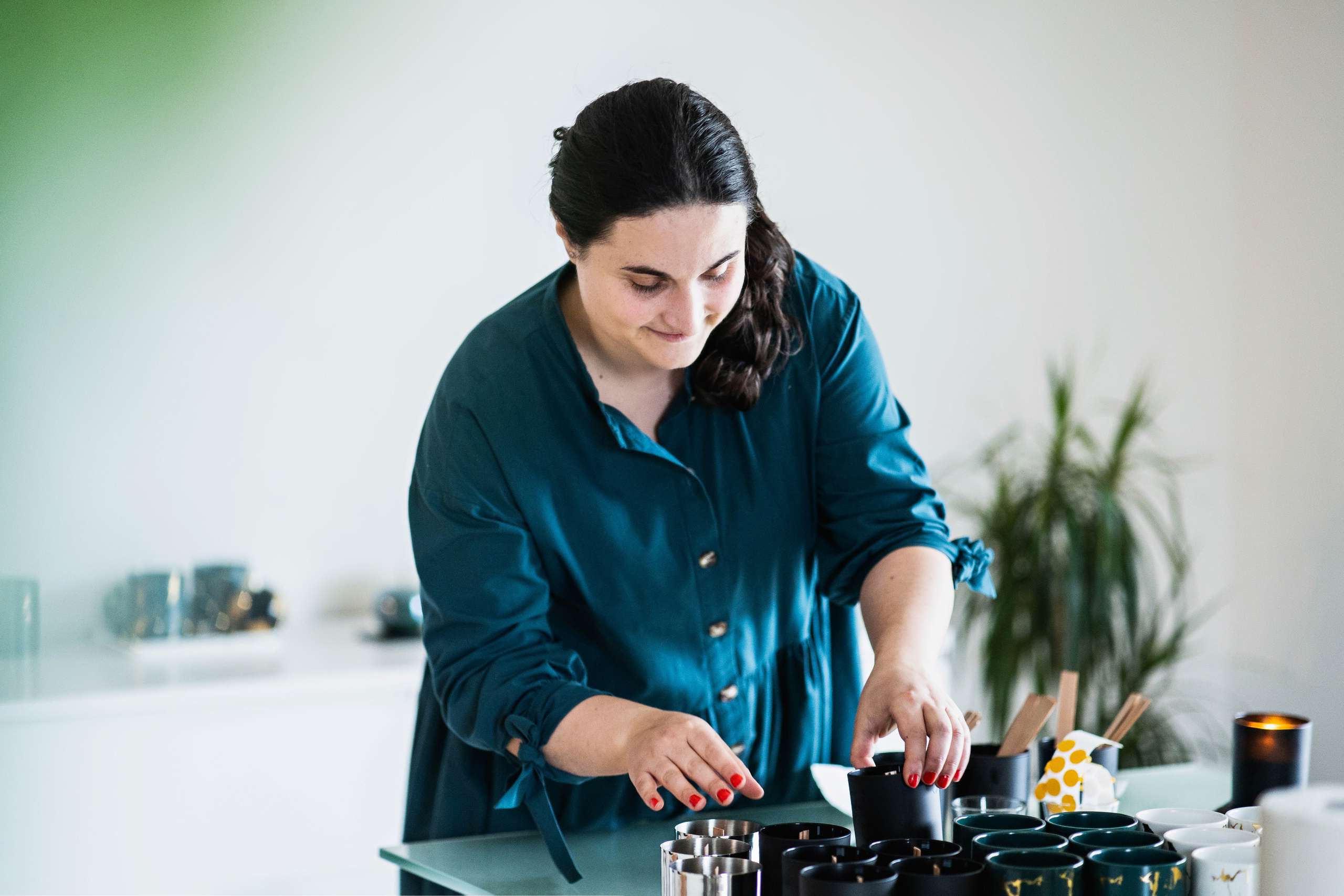 Ana Candles — Creation of Home-made candles. Nina Janeckova Fotografin und Videografin am Bodensee