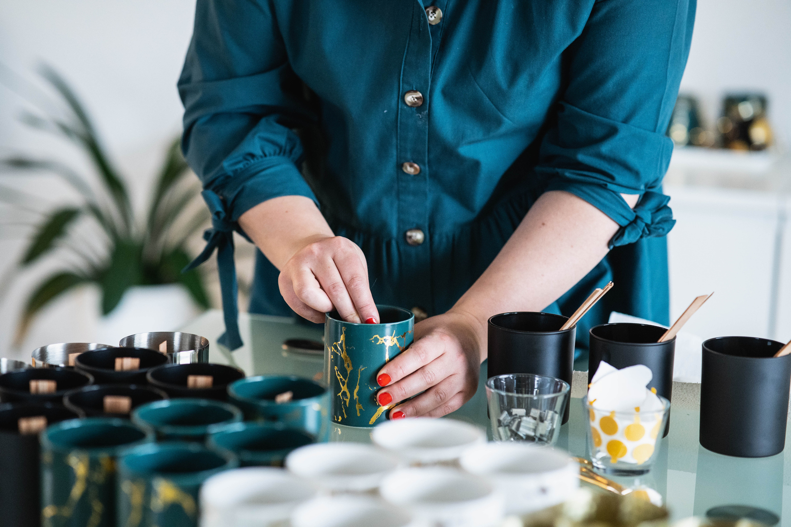 Ana Candles — Creation of Home-made candles. Nina Janeckova Fotografin und Videografin am Bodensee