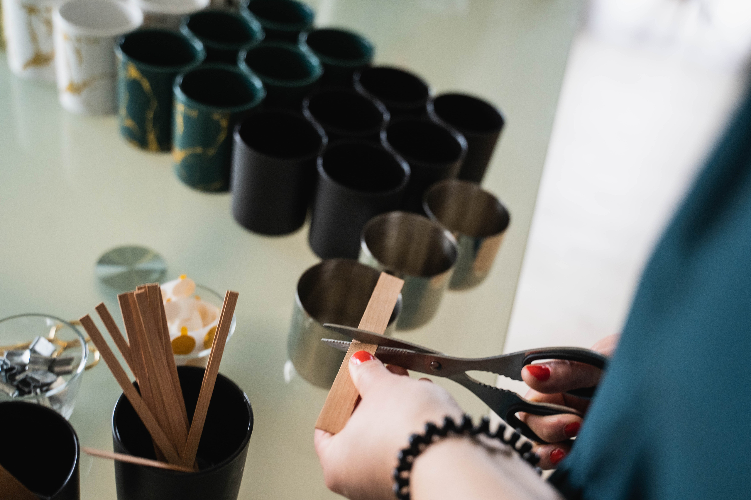 Ana Candles — Creation of Home-made candles. Nina Janeckova Fotografin und Videografin am Bodensee