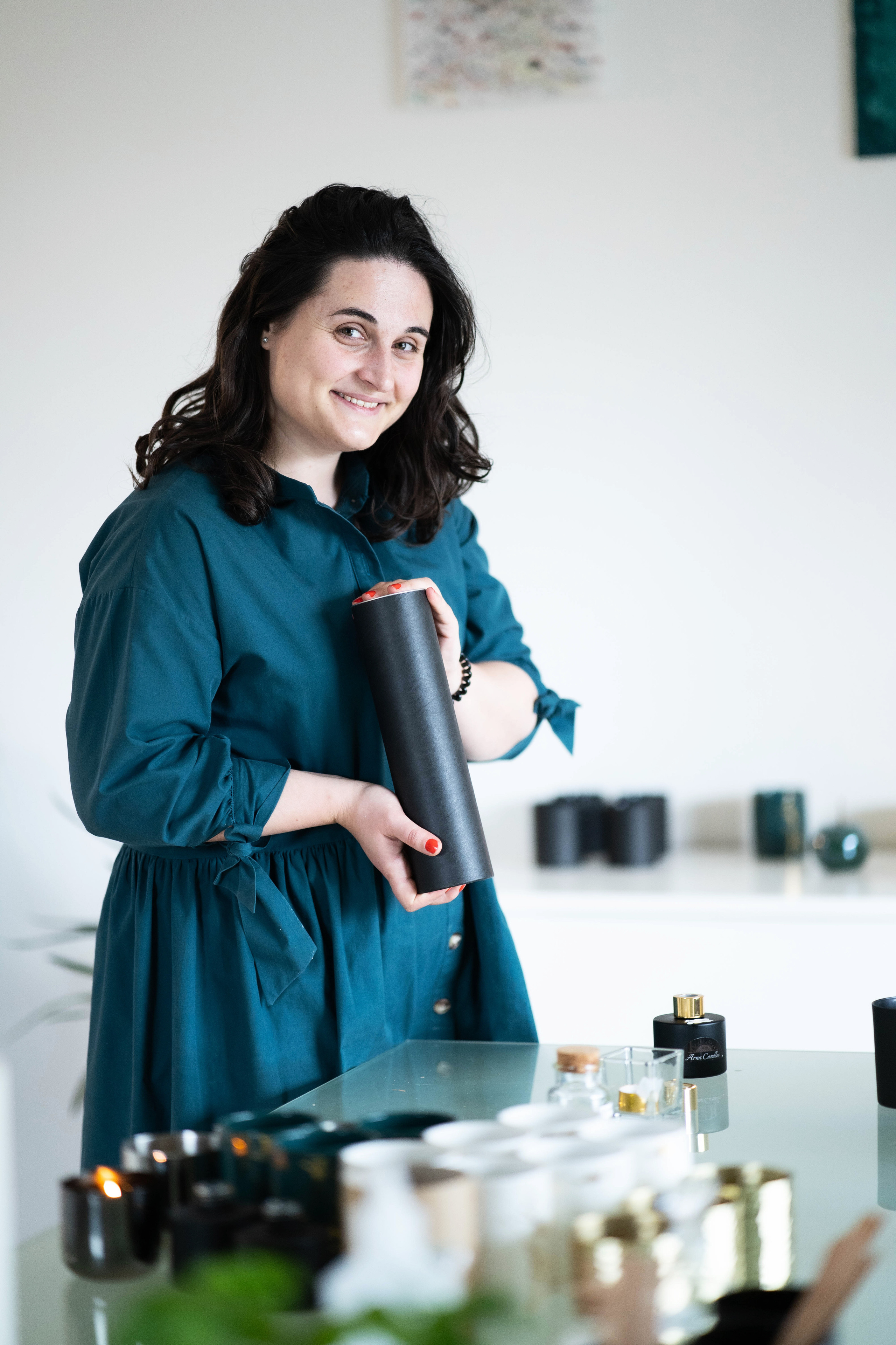 Ana Candles — Creation of Home-made candles. Nina Janeckova Fotografin und Videografin am Bodensee