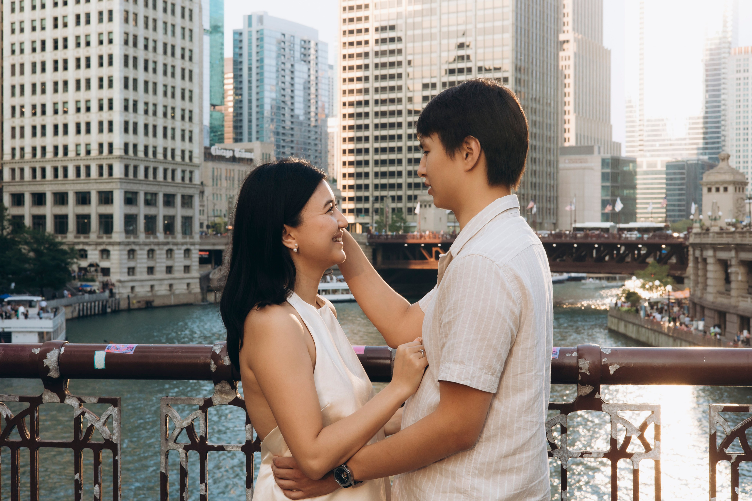 Downtown Chicago Couples Session — Chicago Photographer — Margarita Chudinova