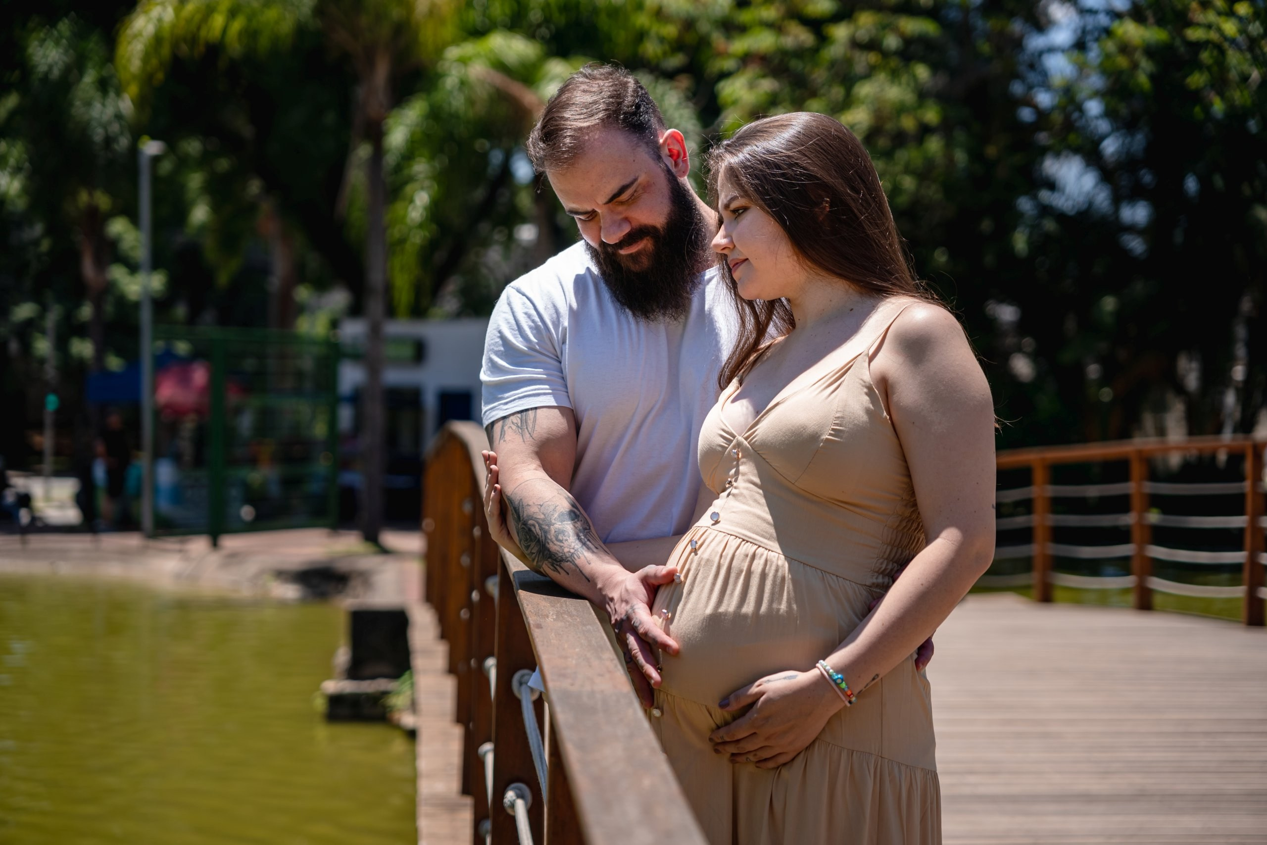 Ensaio de Gestante do casal Thamaris e Vagner. Luiz Medeiros Produções