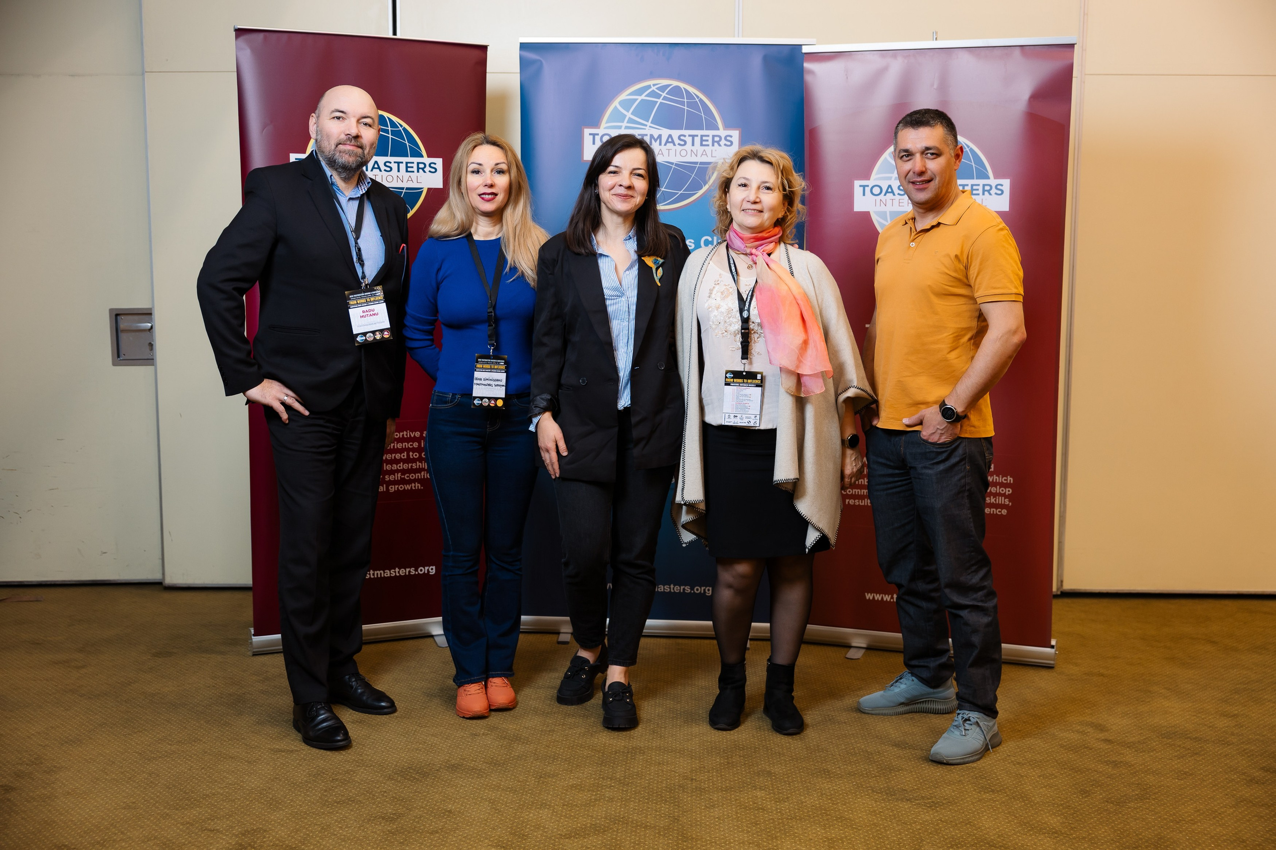 Toastmasters Conference. Marius Ciocan