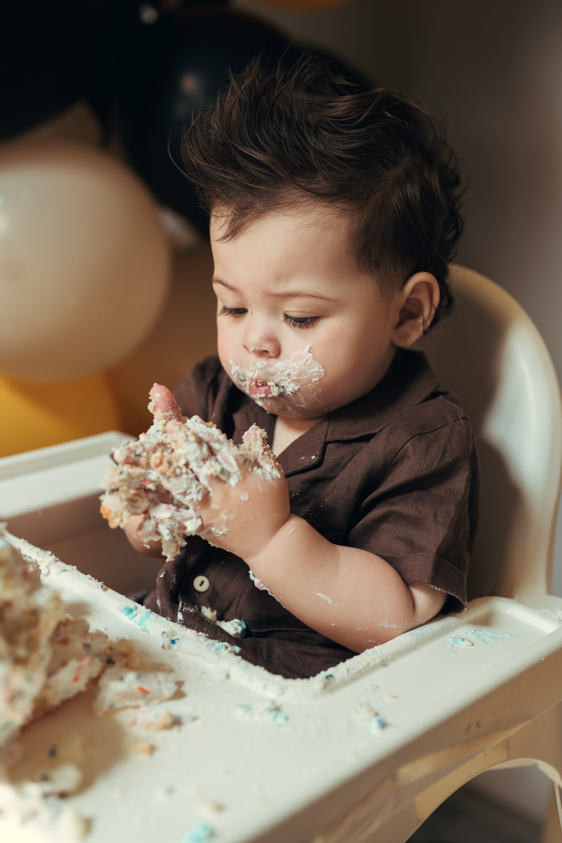 Emmett. One year. Wedding & elopement photographer Viktoriya Kravtsov. Las Vegas