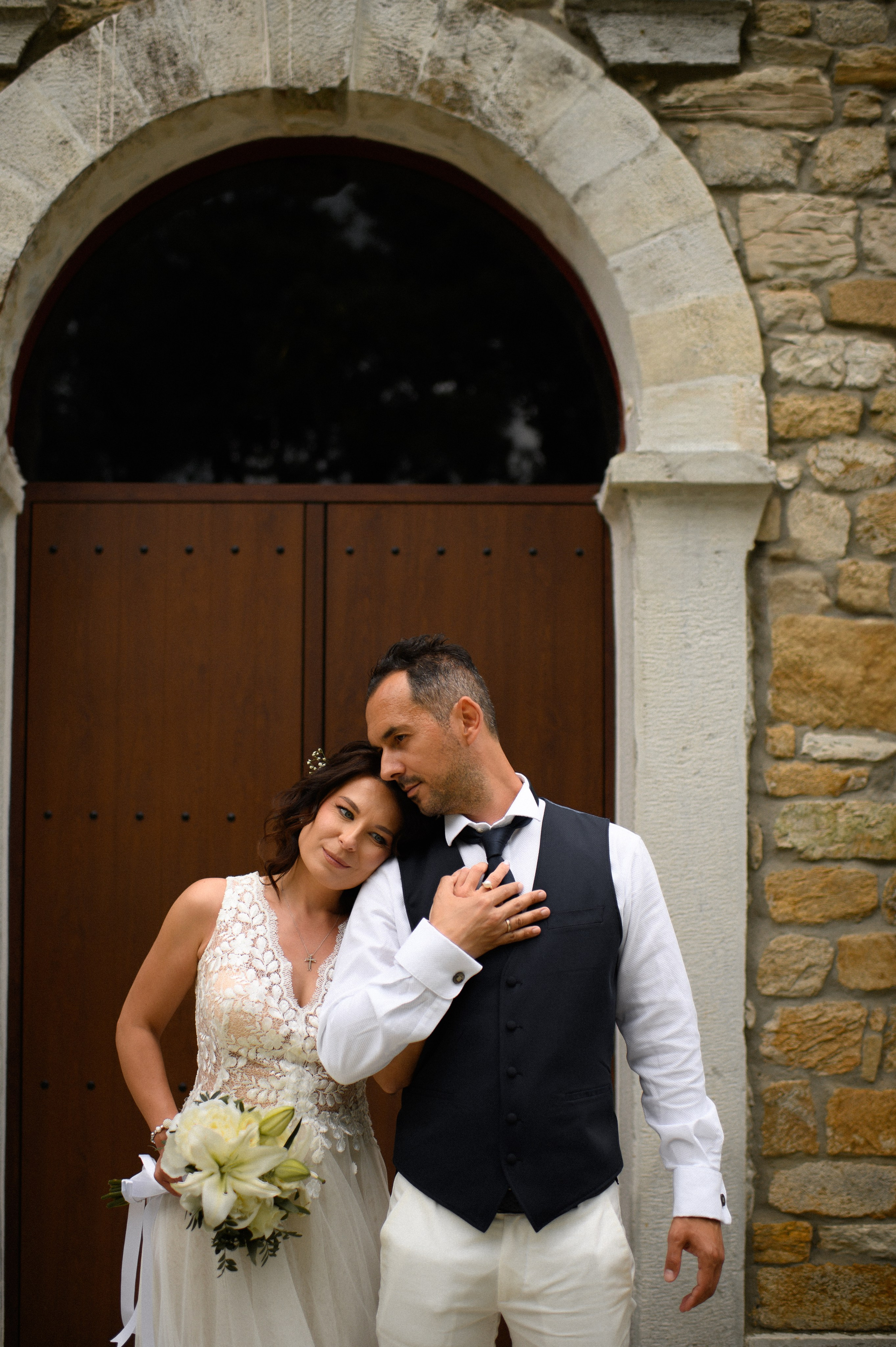 Wedding in Arnia Daria and George. Family, children, portrait, and event photography in Thessaloniki
