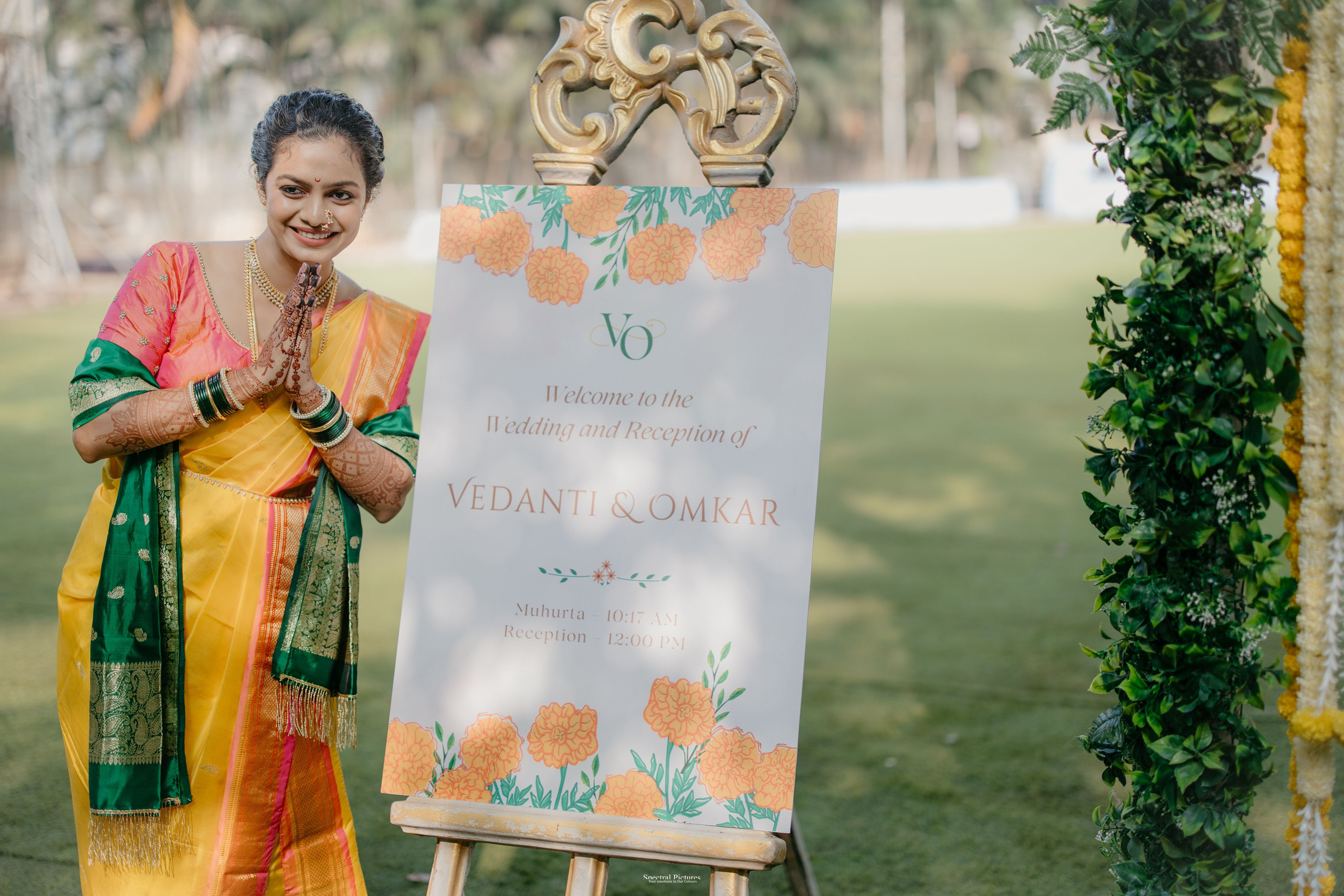 “Just Outside That Class…” | Vedanti & Omkar