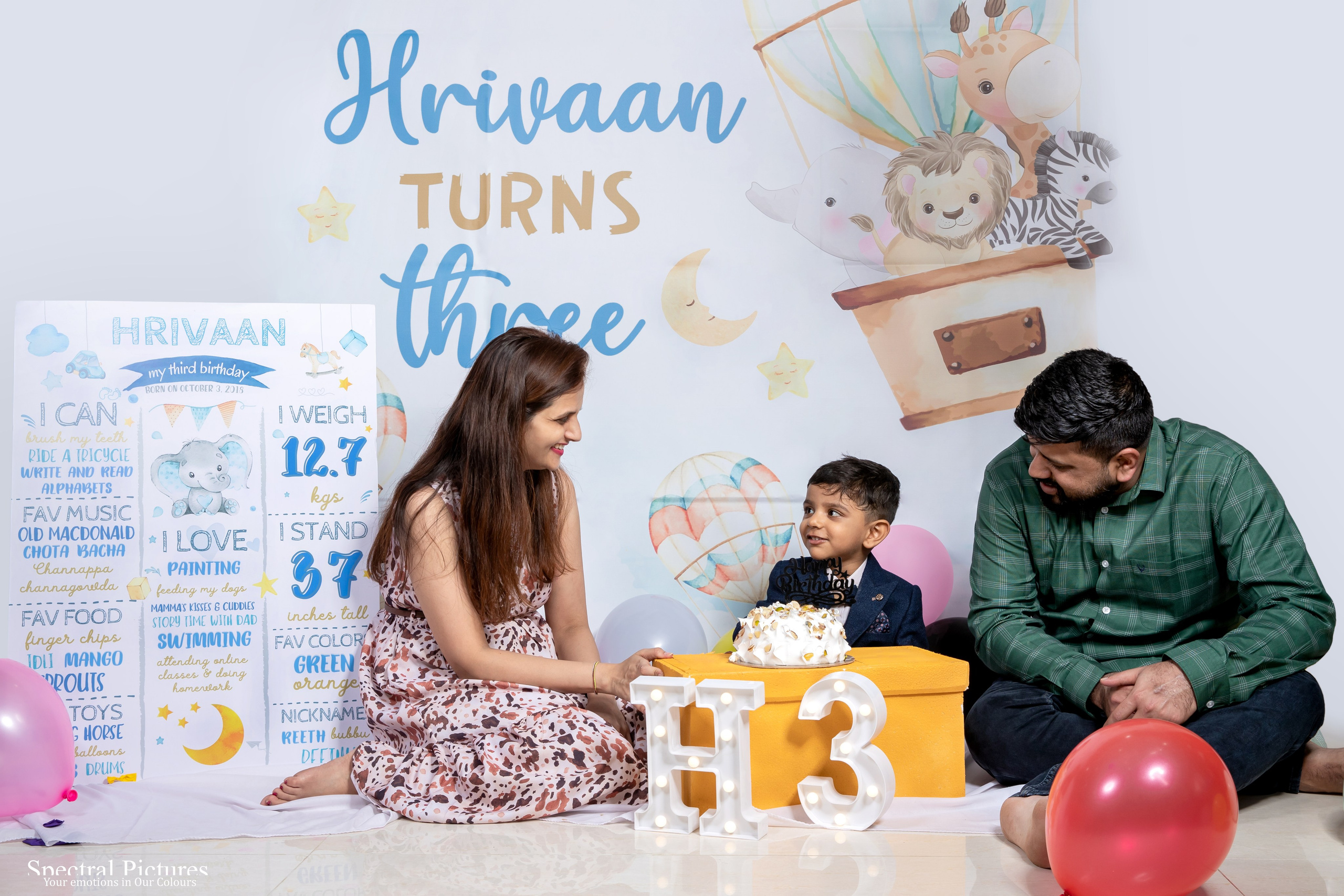 Hrivaan 3rd Birthday