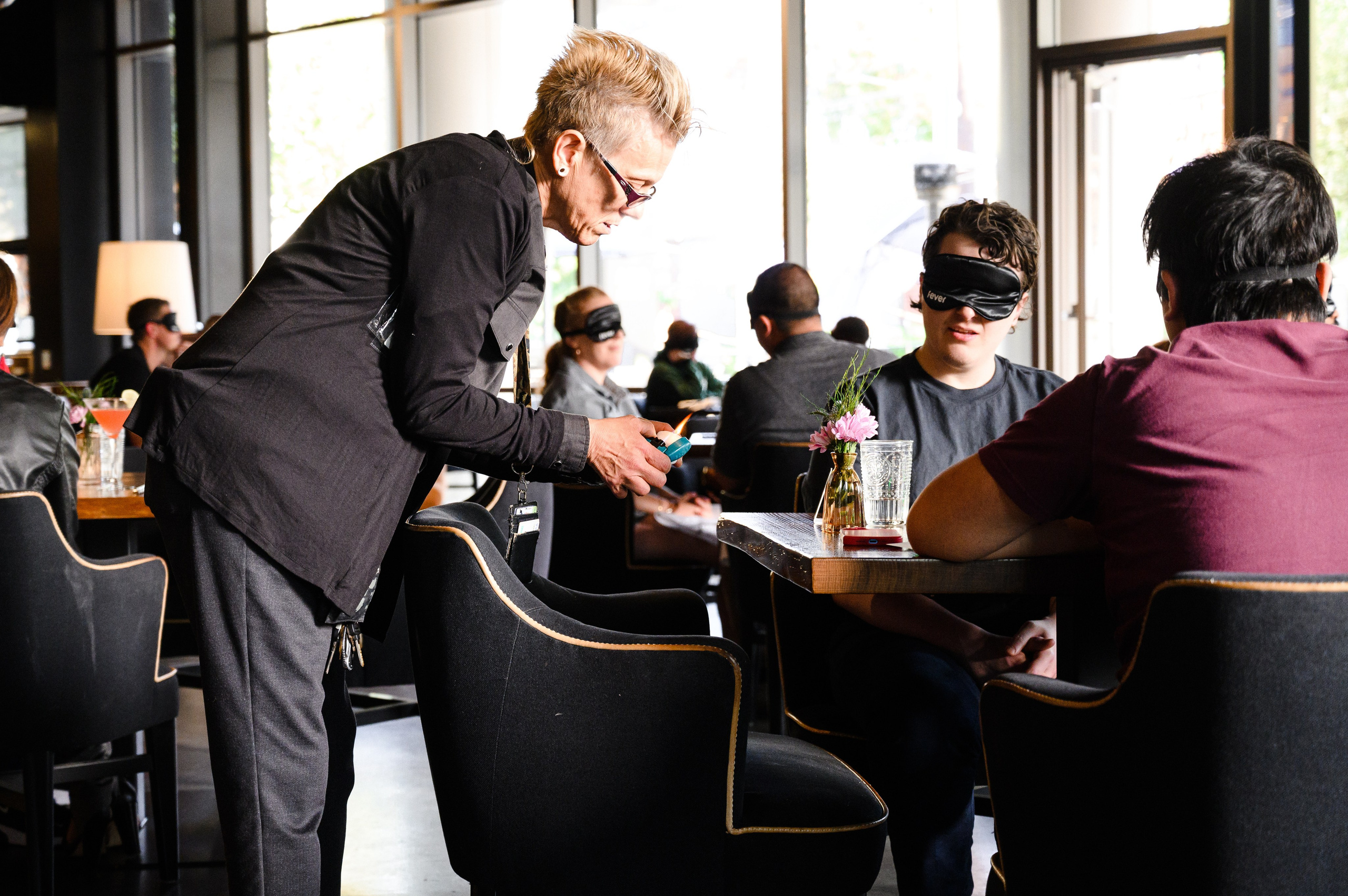 Dining in the Dark. Collective x Fever Seattle