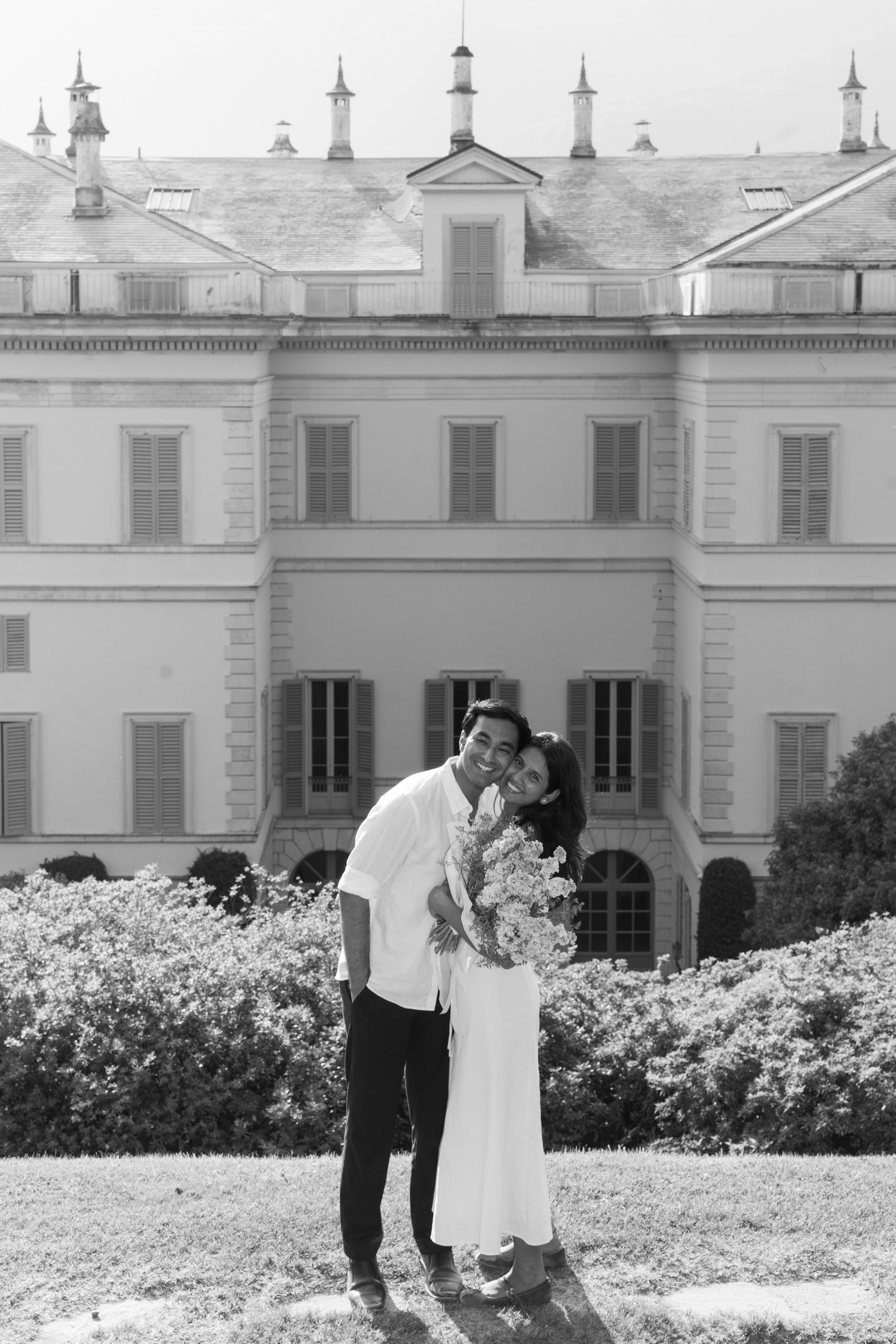 Secret Proposal at Villa Melzi, Lake Como. Lake Como Proposal Photographer | Surprise Proposals & Engagements
