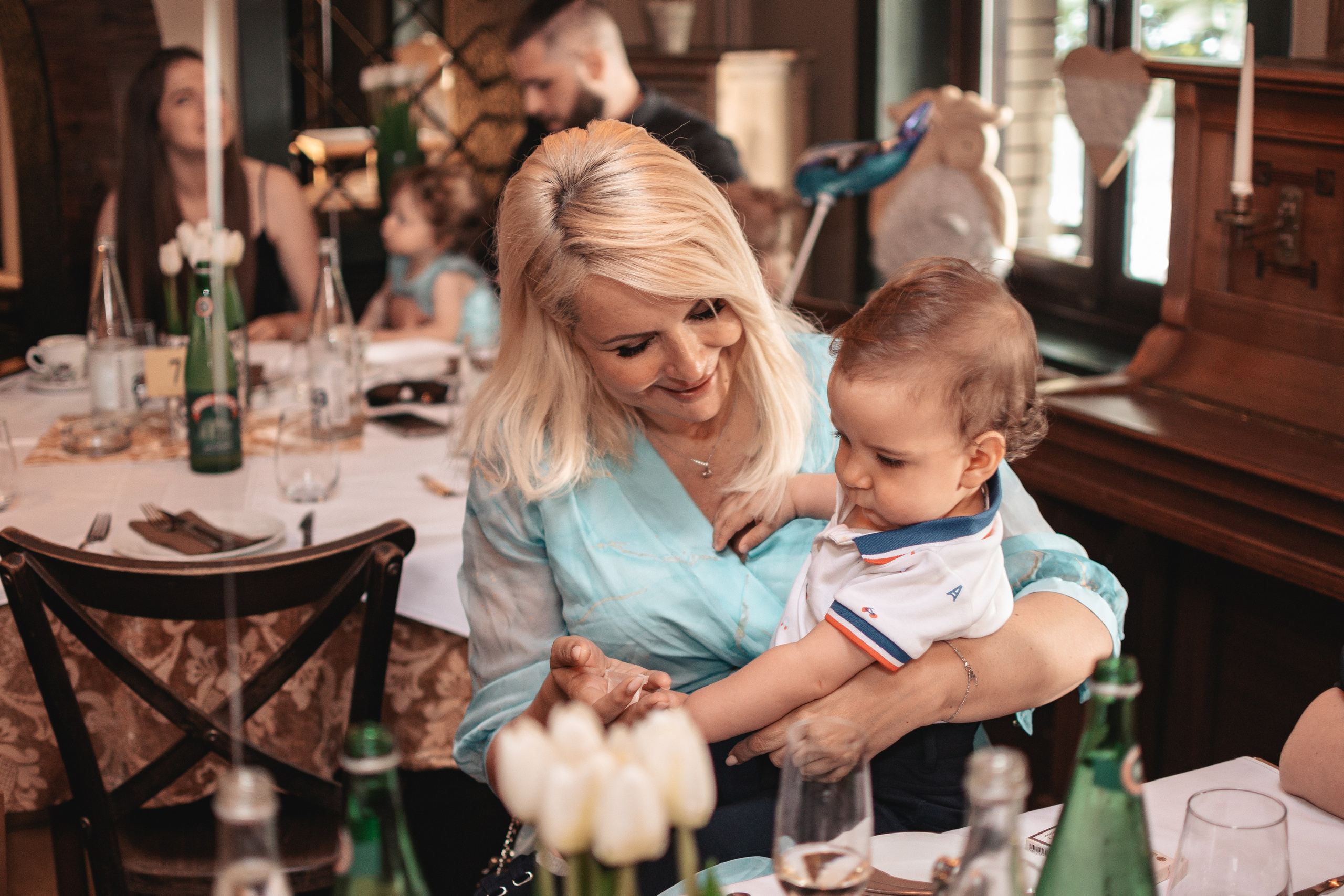 Lazar, krštenje i rođendan. BambinaaPhotography