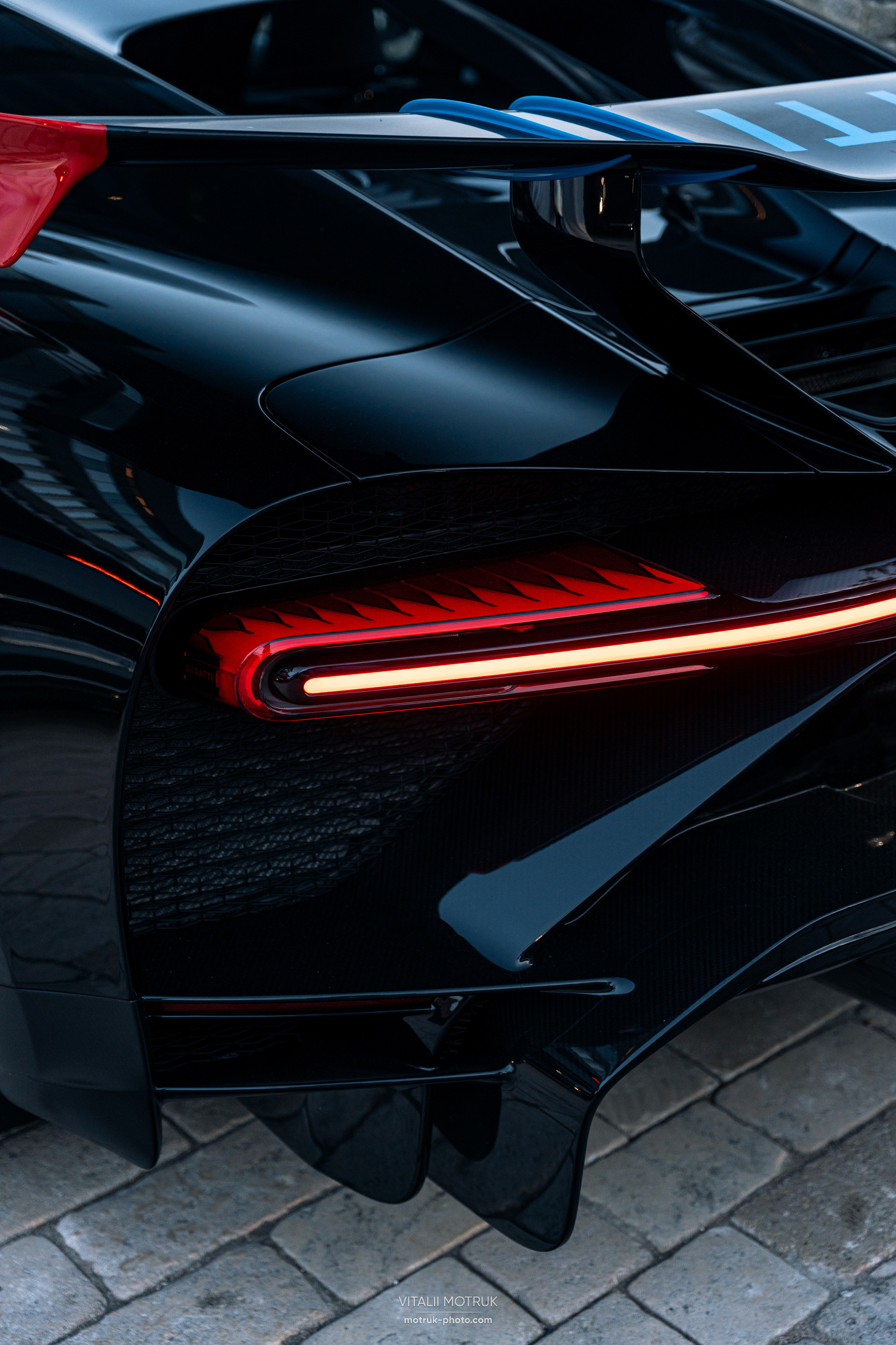 Bugatti Chiron. Photographe de voitures à Paris — Vitalii Motruk