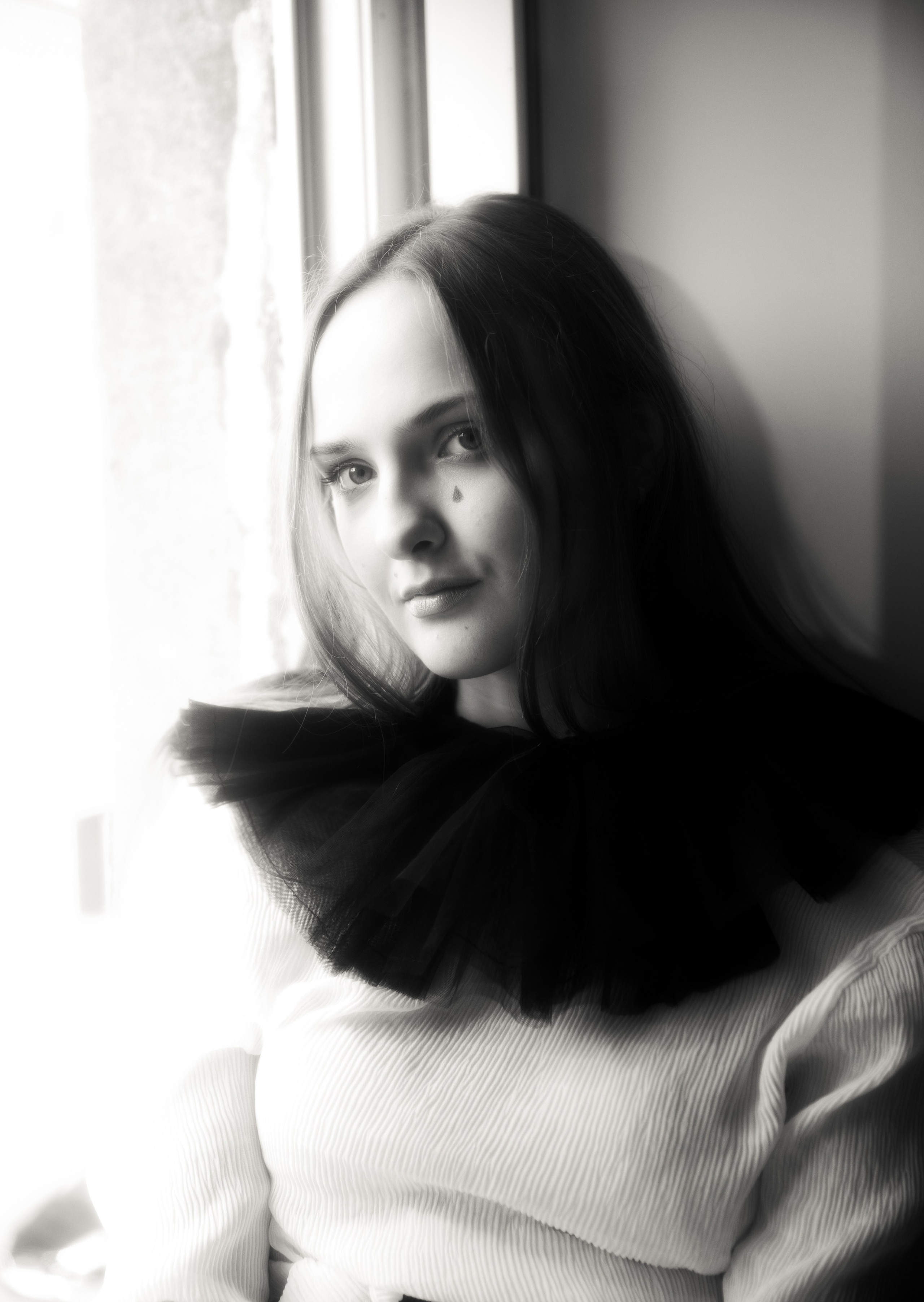 Portraits BW. Sandra Garanca Portrait and event photographer