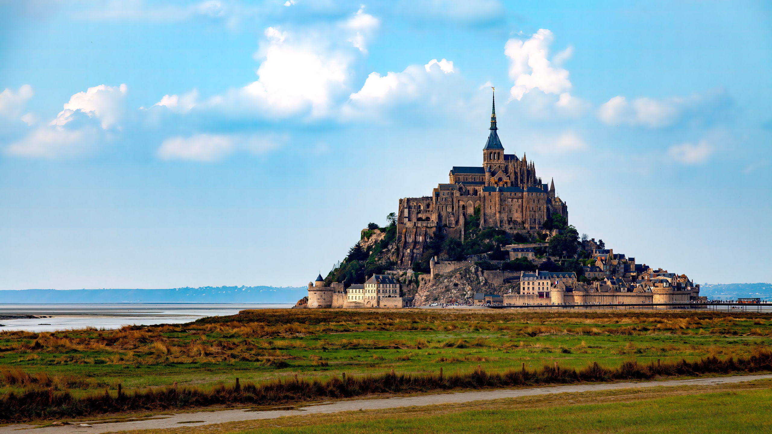 183.Abbey of Mont Saint Michel.France.20.9.2024. Путешествия в формате 360......