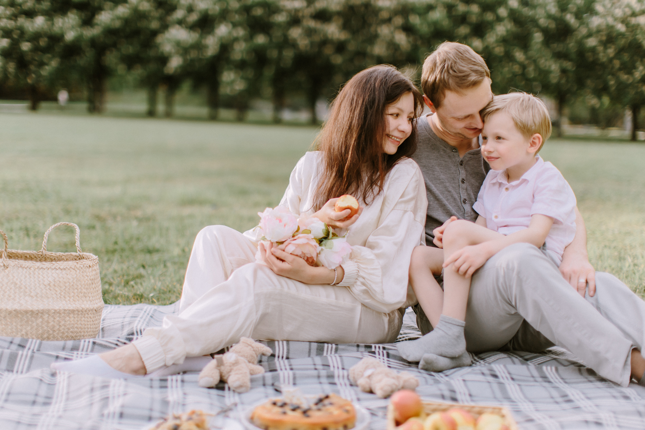 Familien-Picknick in Baden-Baden. Maria Chistyakovа — Fotografin in Karlsruhe, Baden-Baden und Umgebung