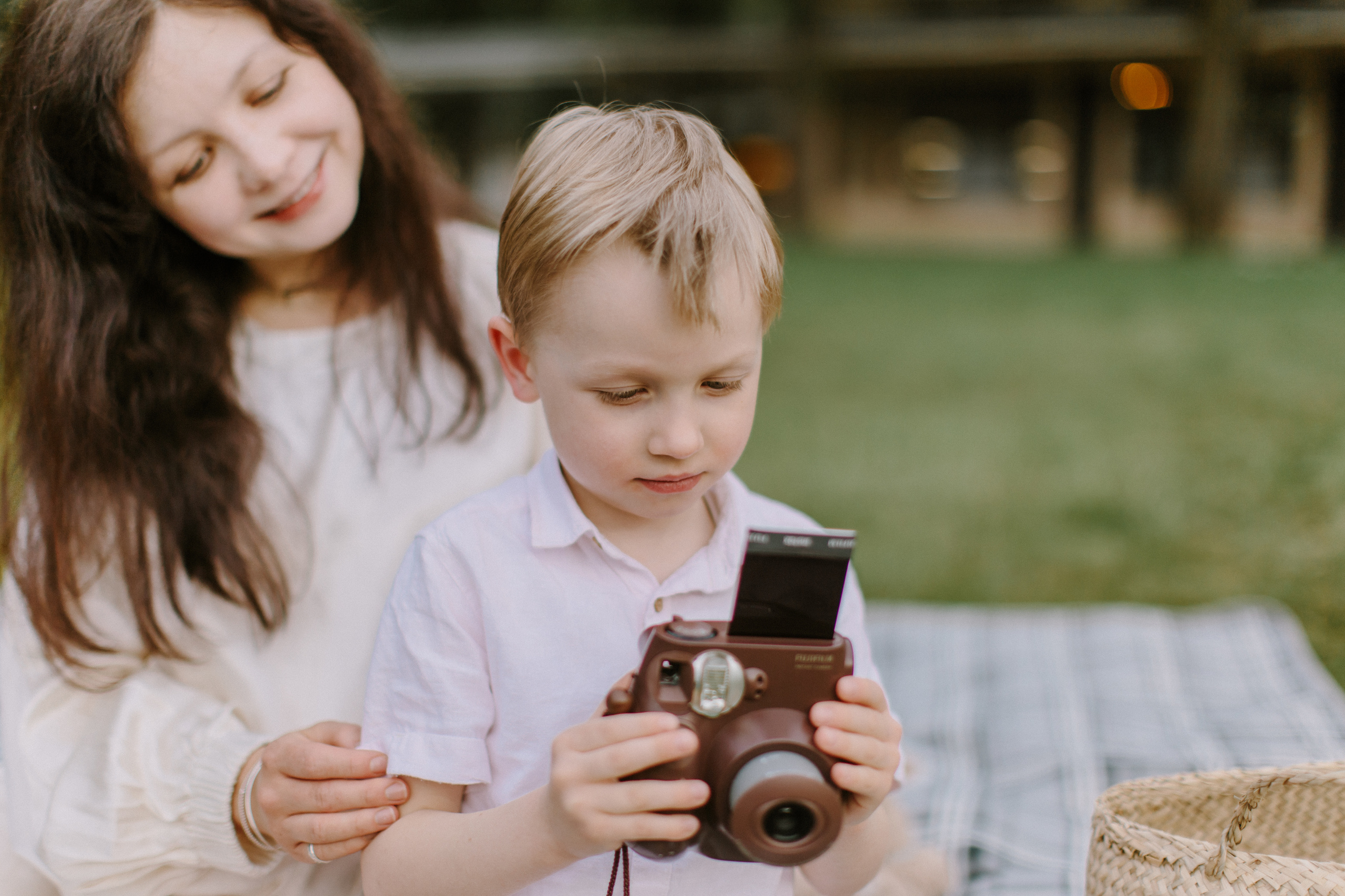 Familien-Picknick in Baden-Baden. Maria Chistyakovа — Fotografin in Karlsruhe, Baden-Baden und Umgebung