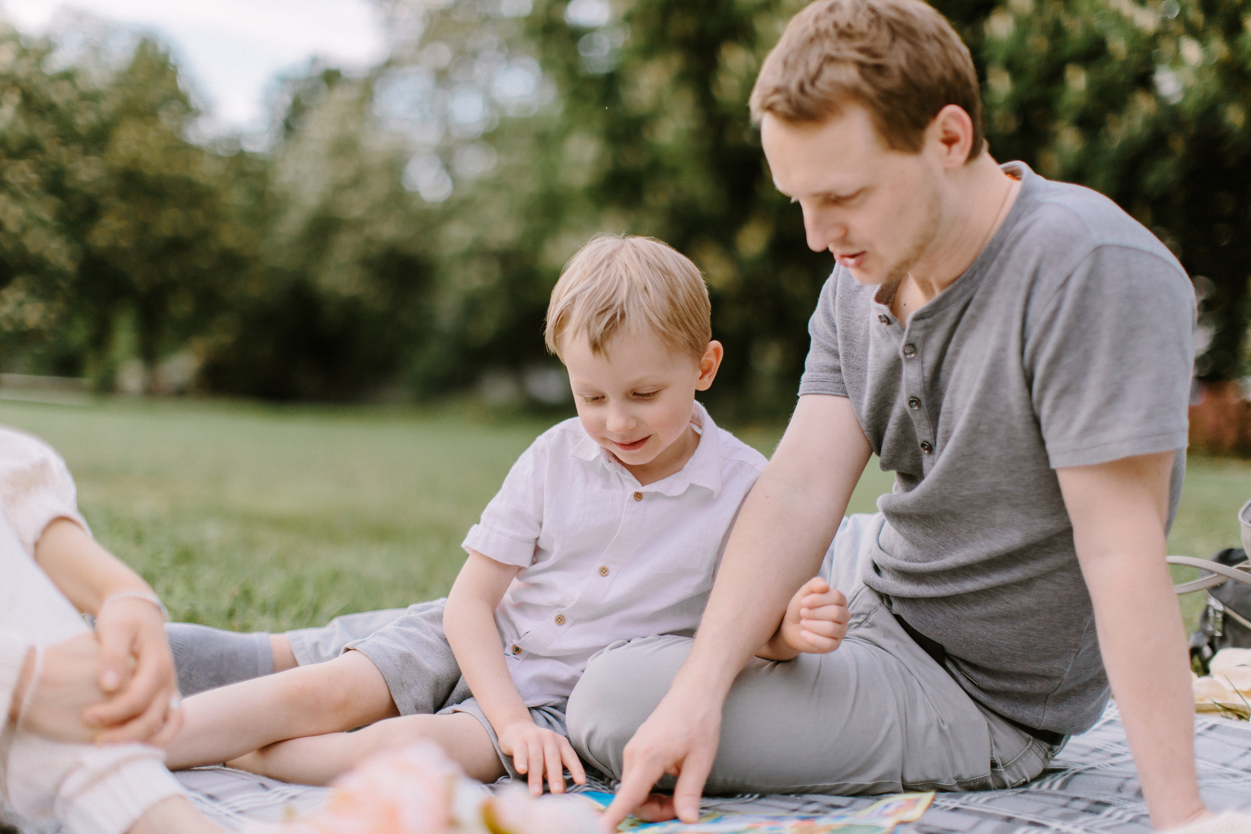Familien-Picknick in Baden-Baden. Maria Chistyakovа — Fotografin in Karlsruhe, Baden-Baden und Umgebung