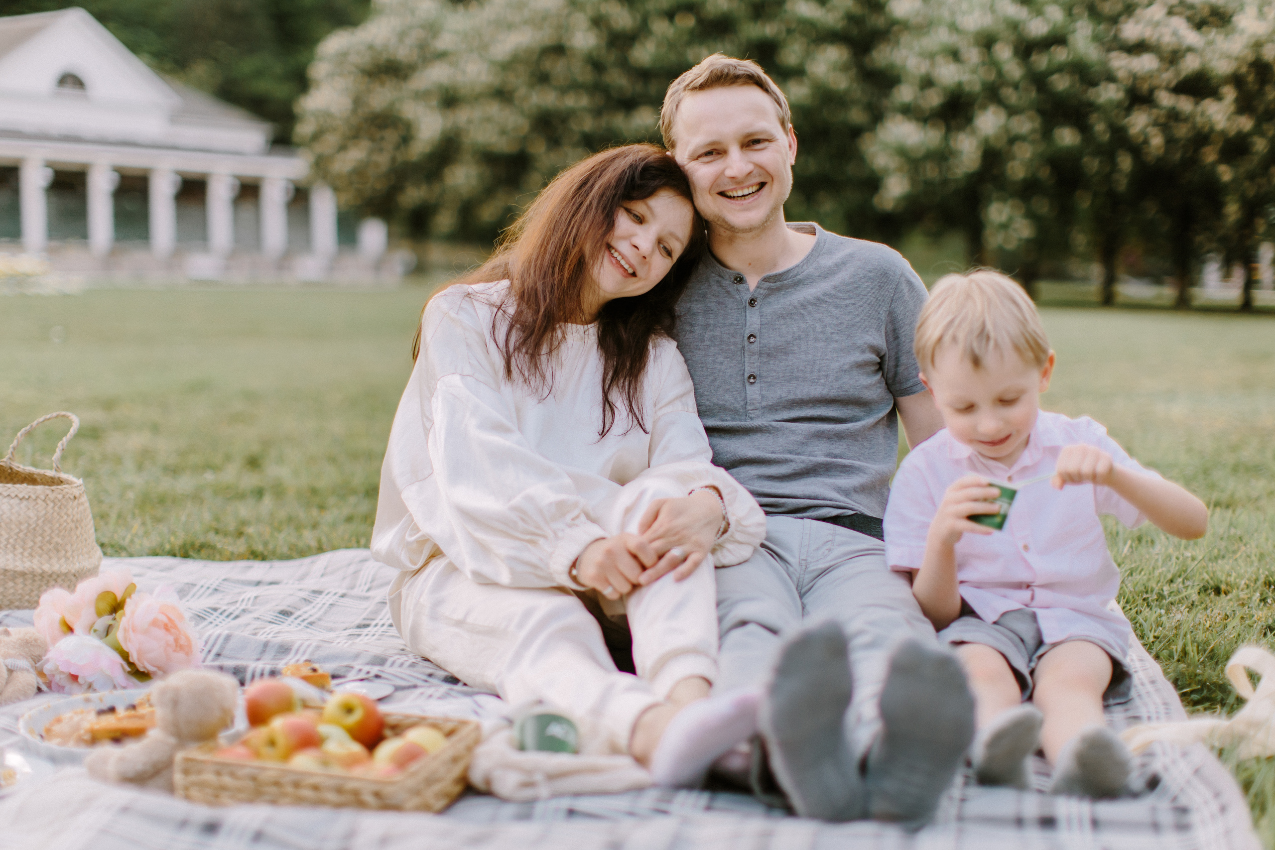 Familien-Picknick in Baden-Baden. Maria Chistyakovа — Fotografin in Karlsruhe, Baden-Baden und Umgebung