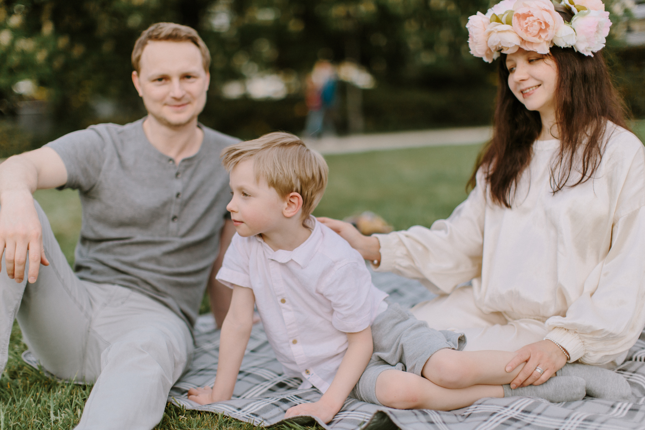 Familien-Picknick in Baden-Baden. Maria Chistyakovа — Fotografin in Karlsruhe, Baden-Baden und Umgebung