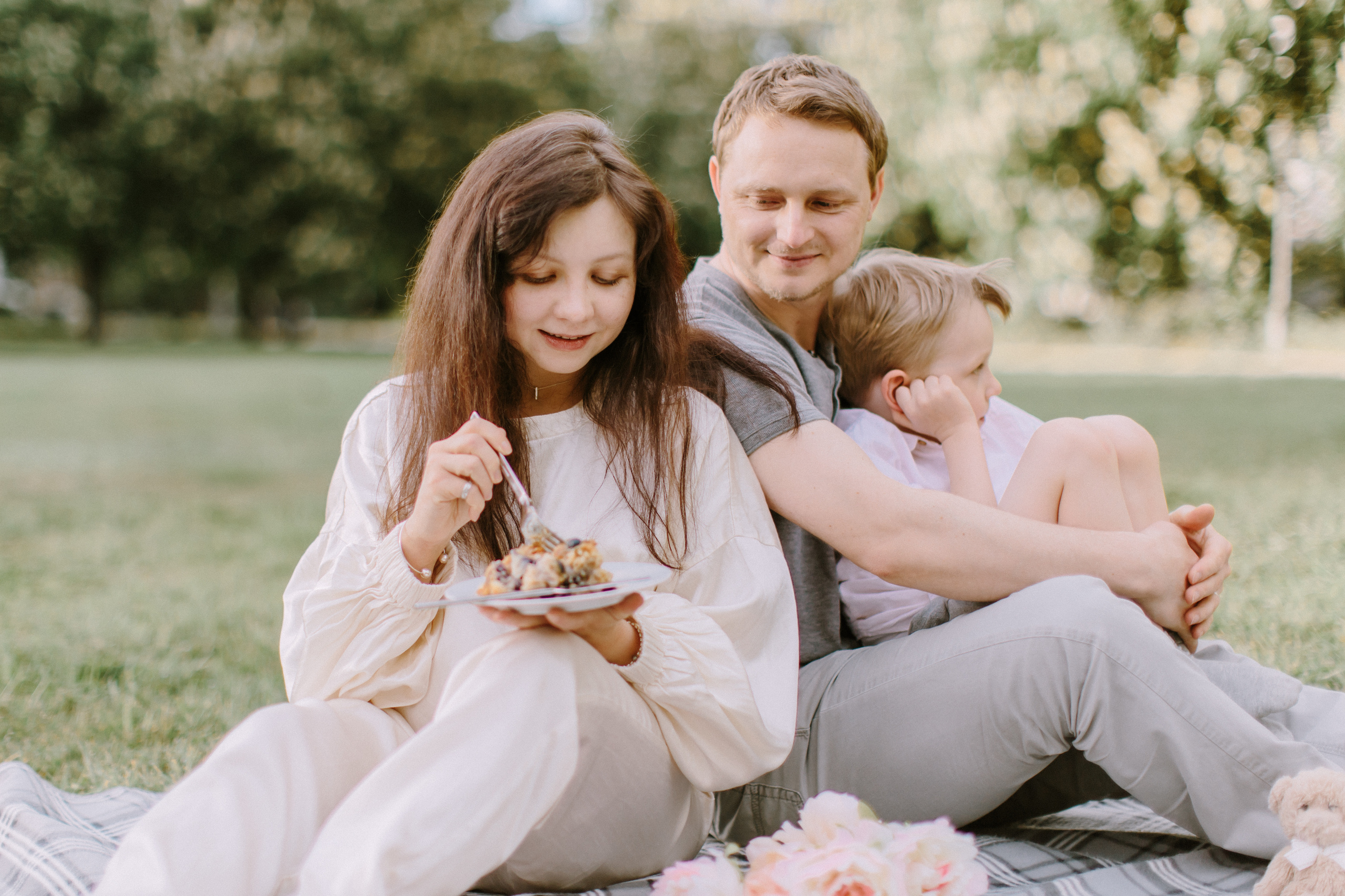 Familien-Picknick in Baden-Baden. Maria Chistyakovа — Fotografin in Karlsruhe, Baden-Baden und Umgebung