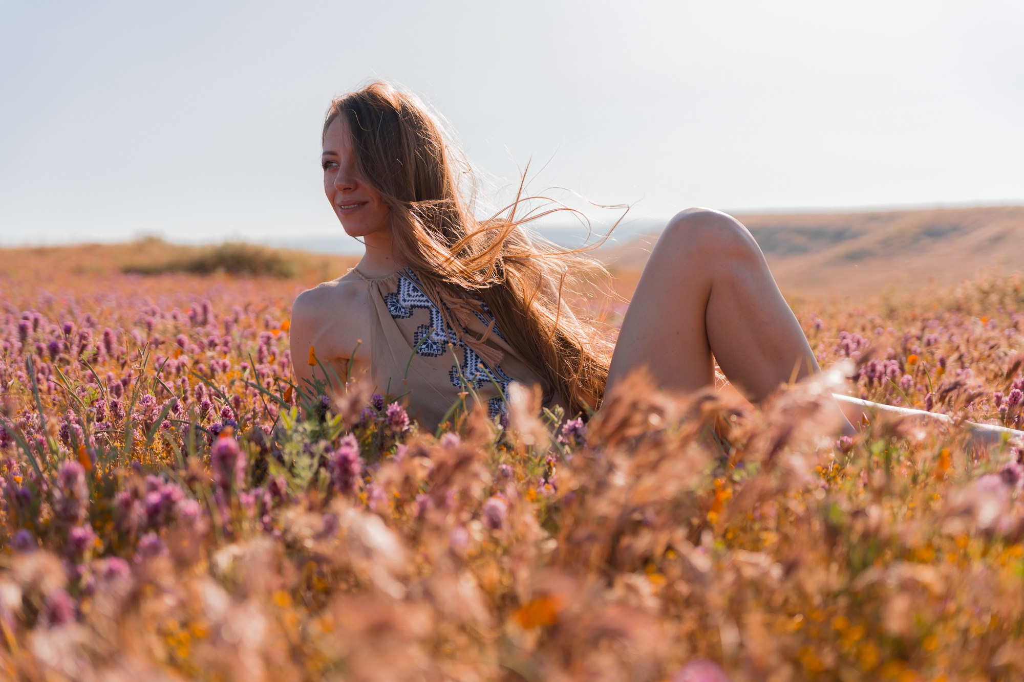 Flower fields. Cinematic Wedding & Elopement Photography in Los Angeles | Inspired by Indie Film & Real Life