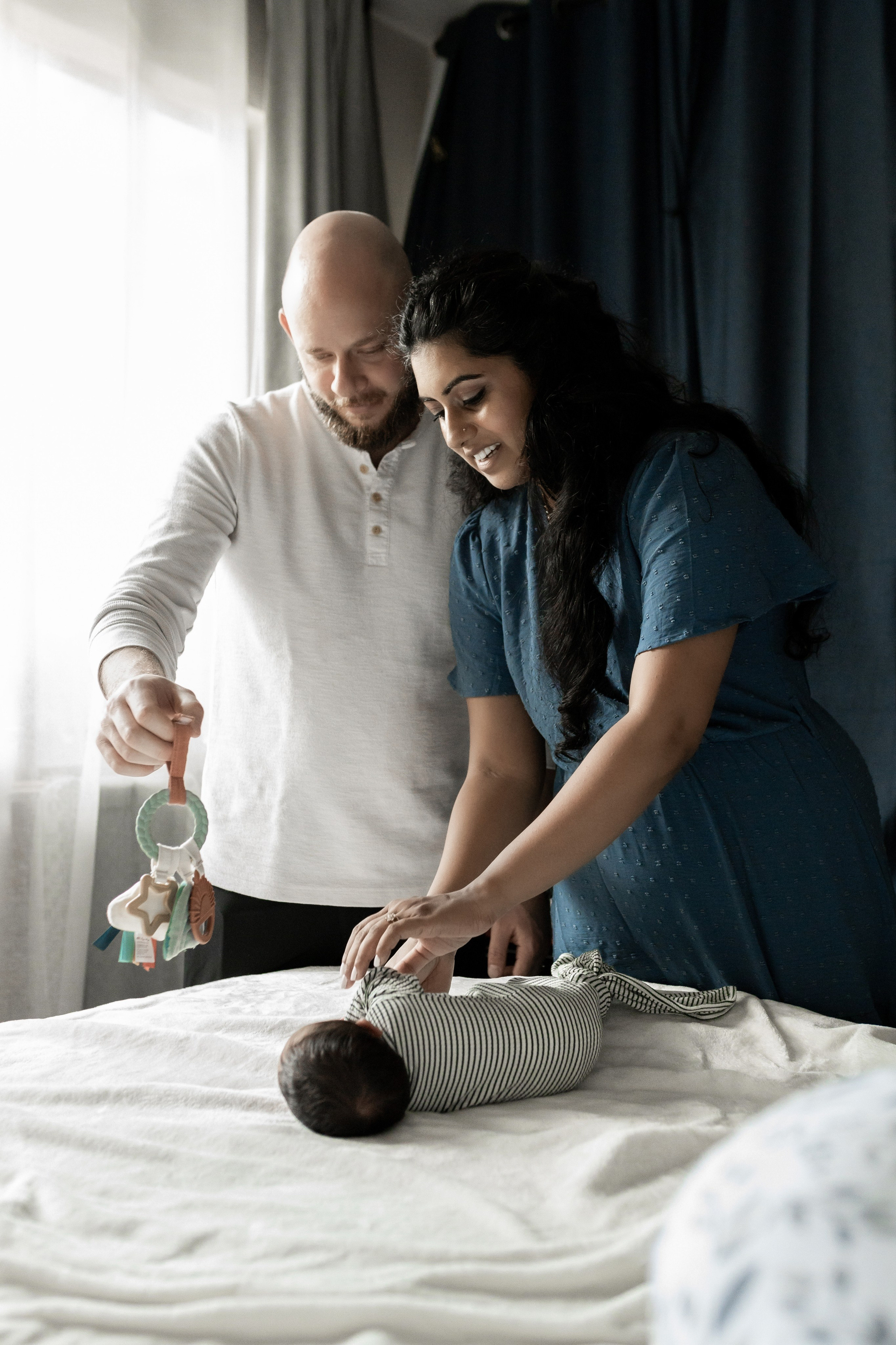 Newborn Lifestyle. Family photographer in Bay Area, California