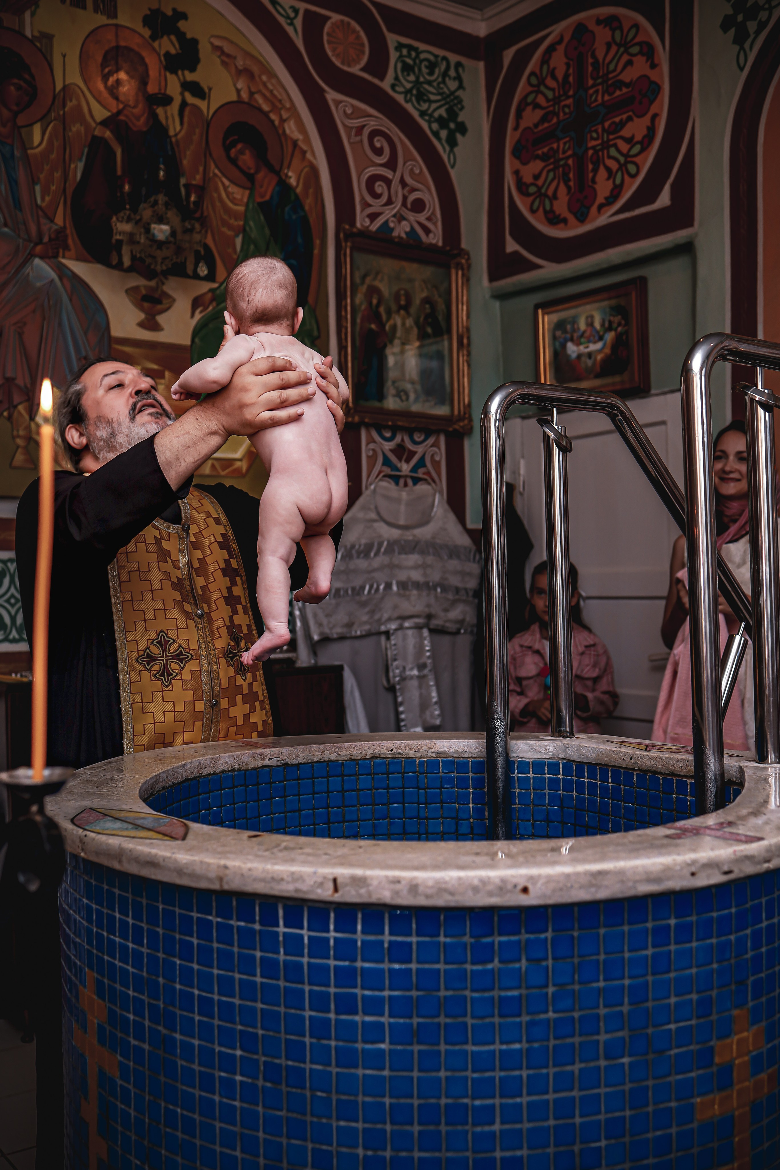 Крещение. Съемка церковных таинств — АЛИНА ФЕТУ