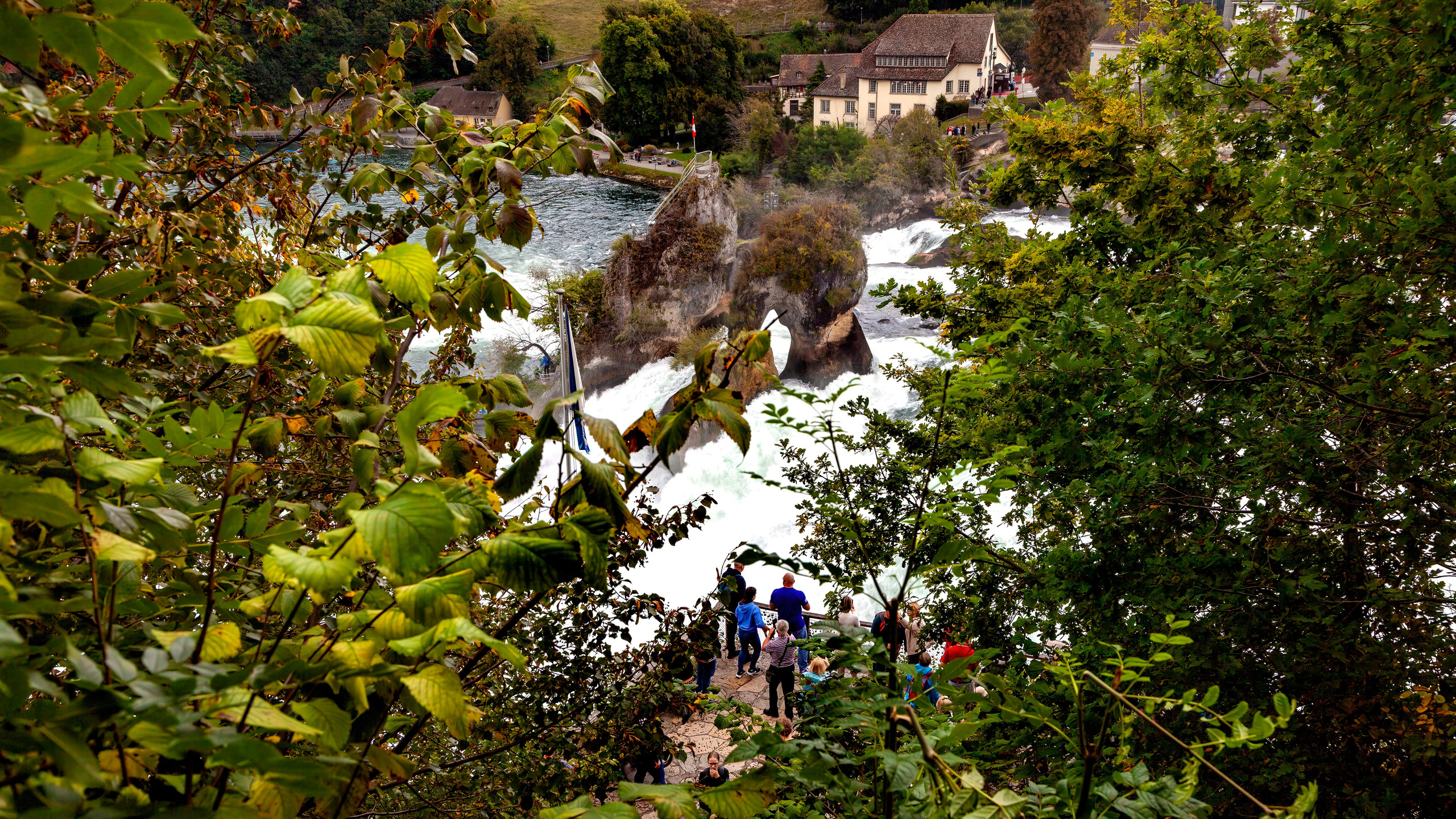 186.Rhine Falls.Switzerland.23.9.2024. Путешествия в формате 360......