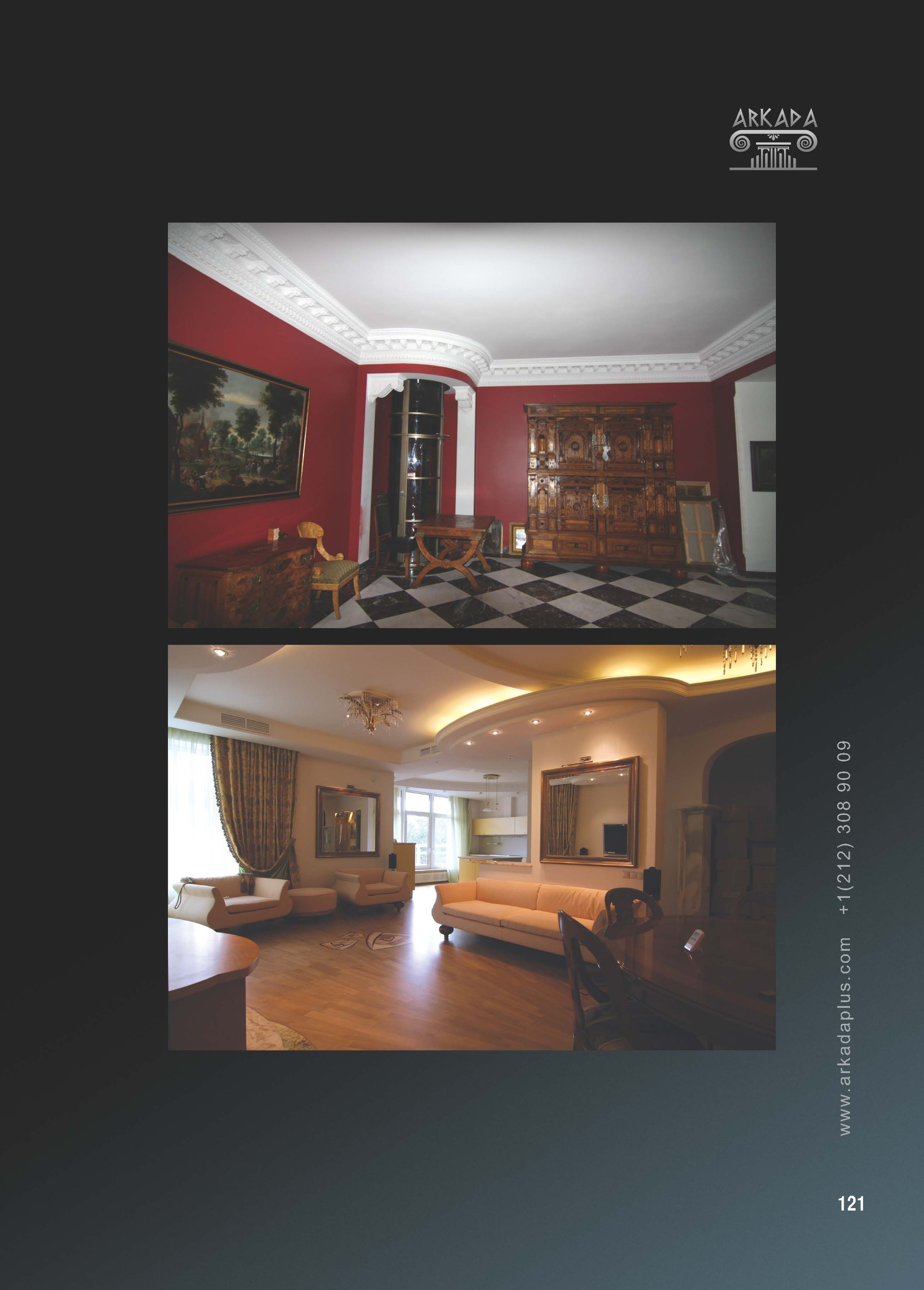 Catalog pages. Plaster molding