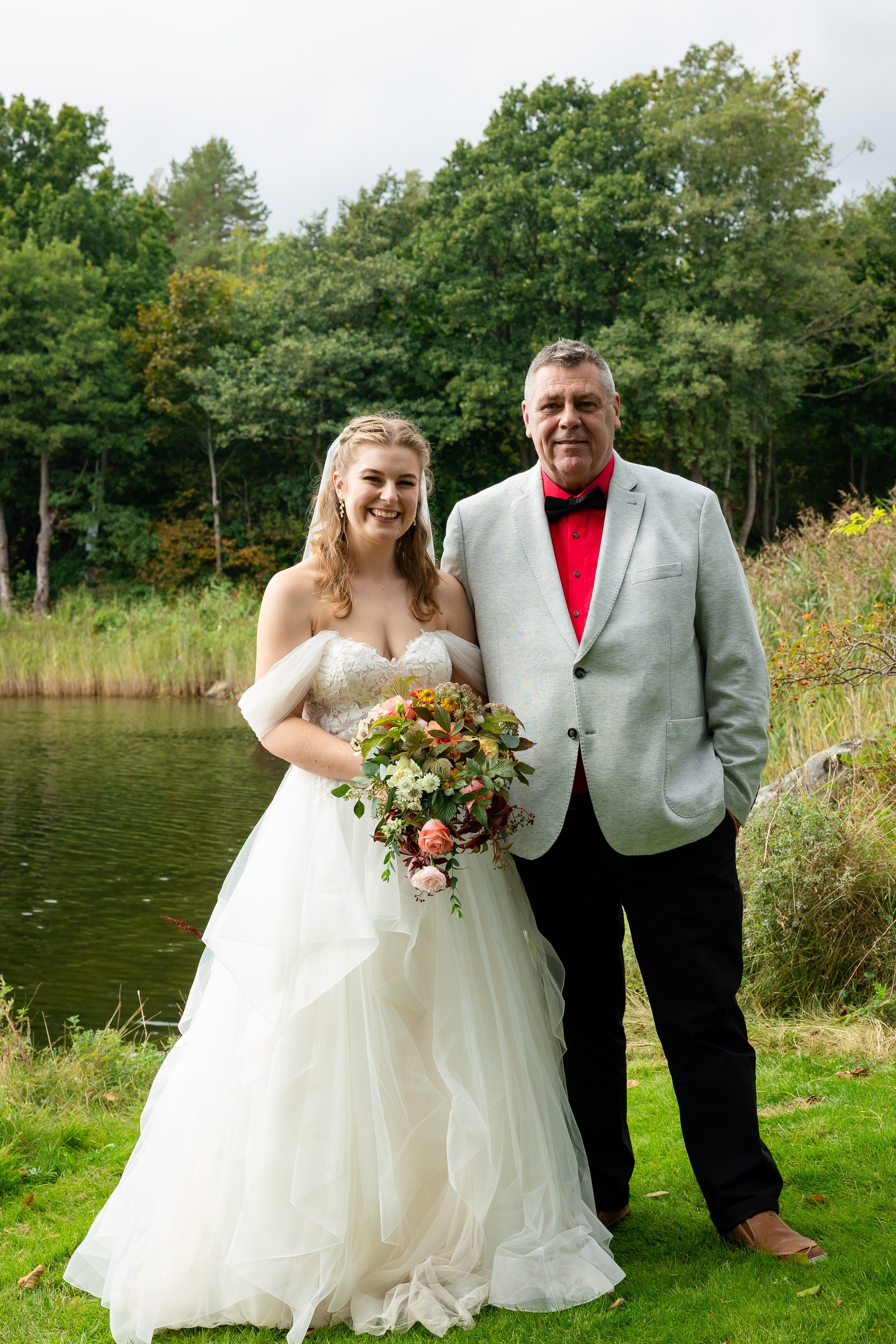 Bryllupsfotografering på Tromøya i Arendal. Bryllupsfotograf i Oslo og Rogaland — Meisal Media