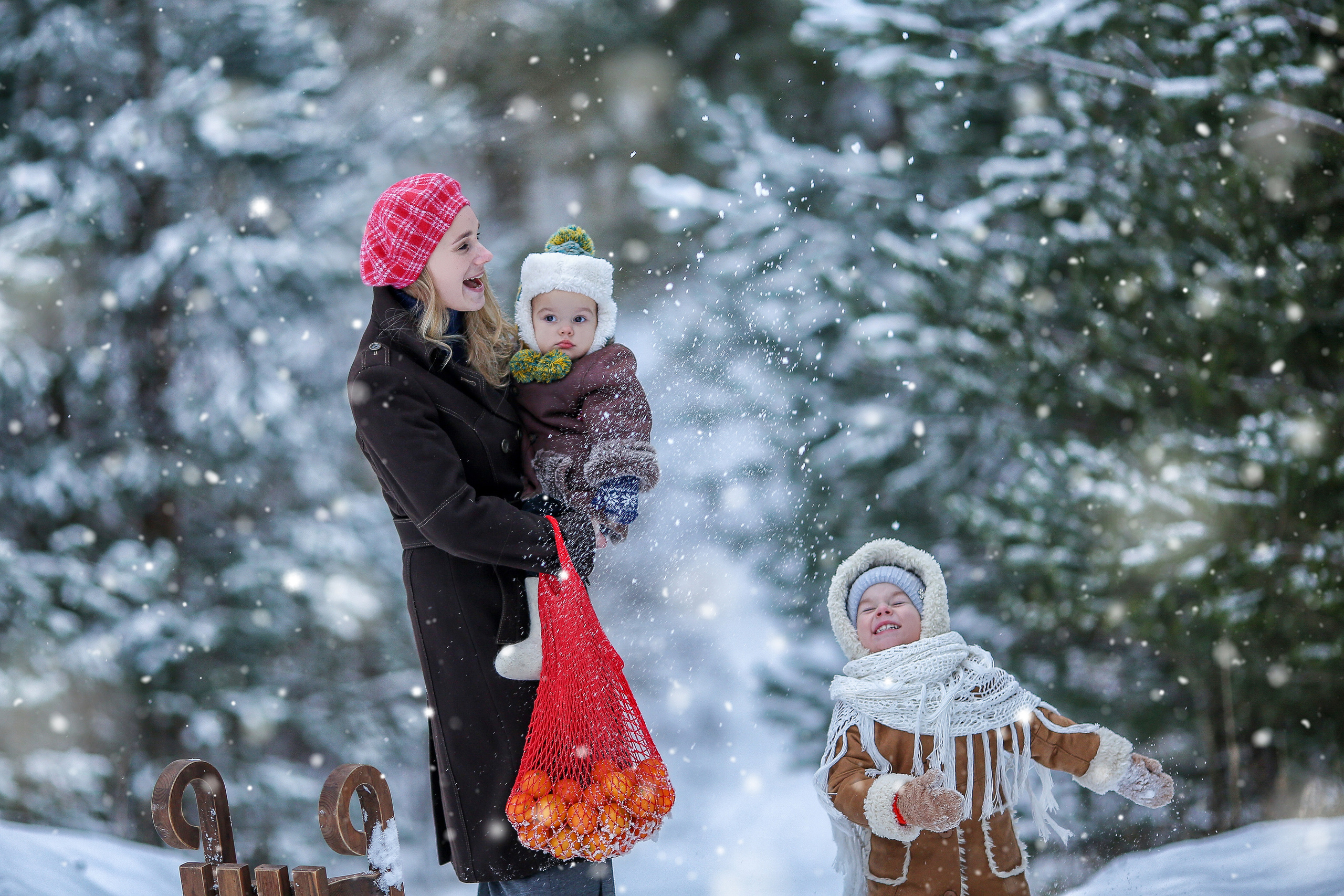 Зима пришла. Свадебный, семейный и детский фотограф в Беларуси и за ее пределами