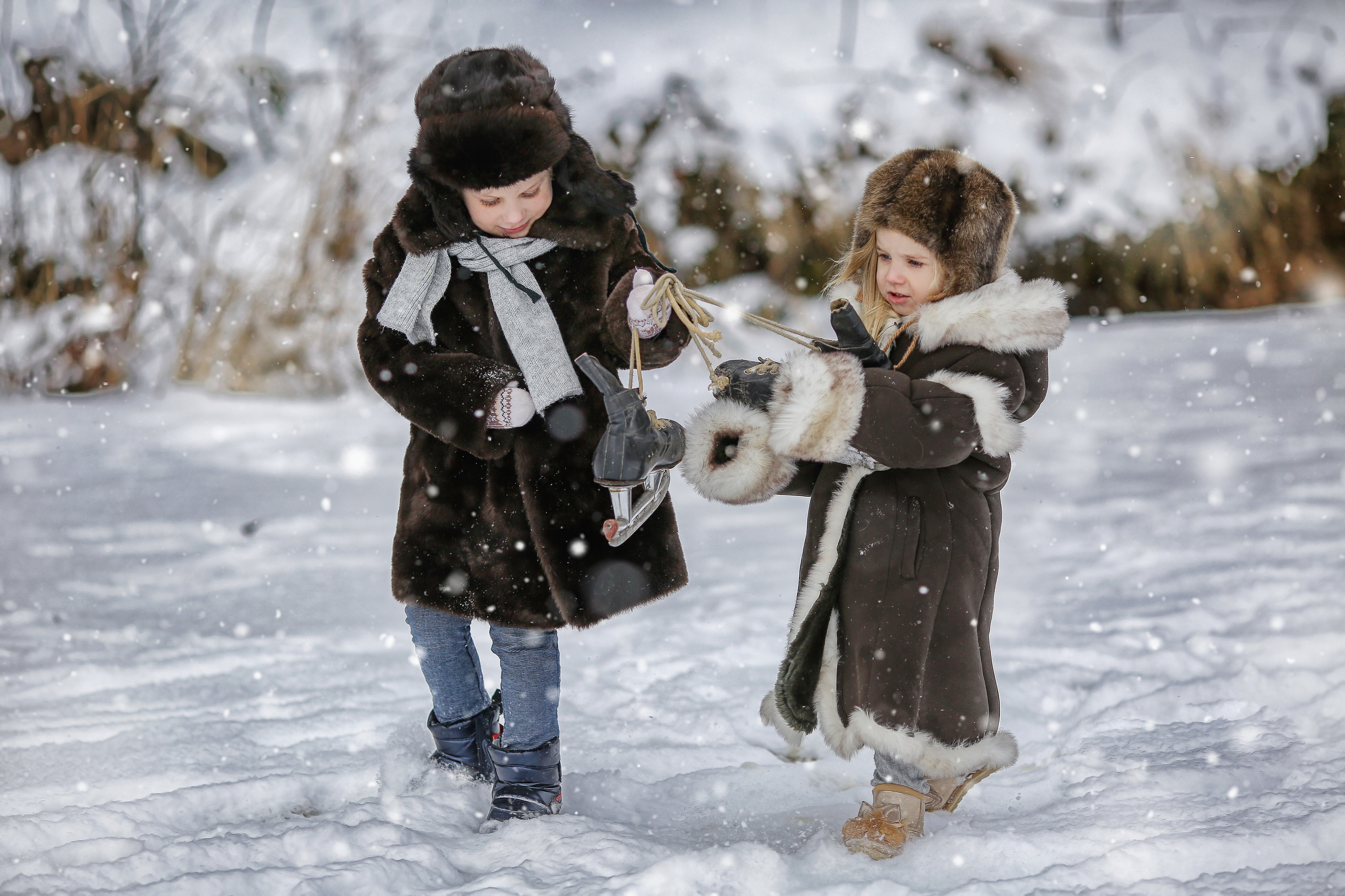 Зимние забавы. Свадебный, семейный и детский фотограф в Беларуси и за ее пределами