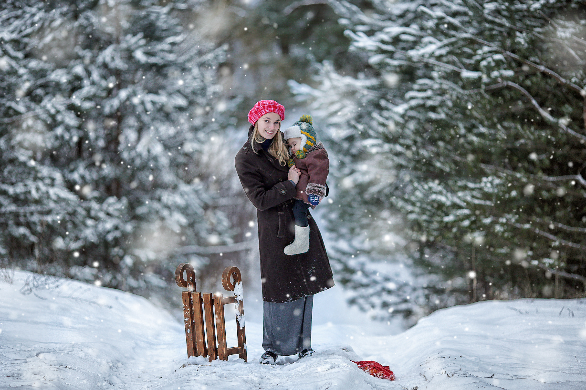 Зима пришла. Свадебный, семейный и детский фотограф в Беларуси и за ее пределами