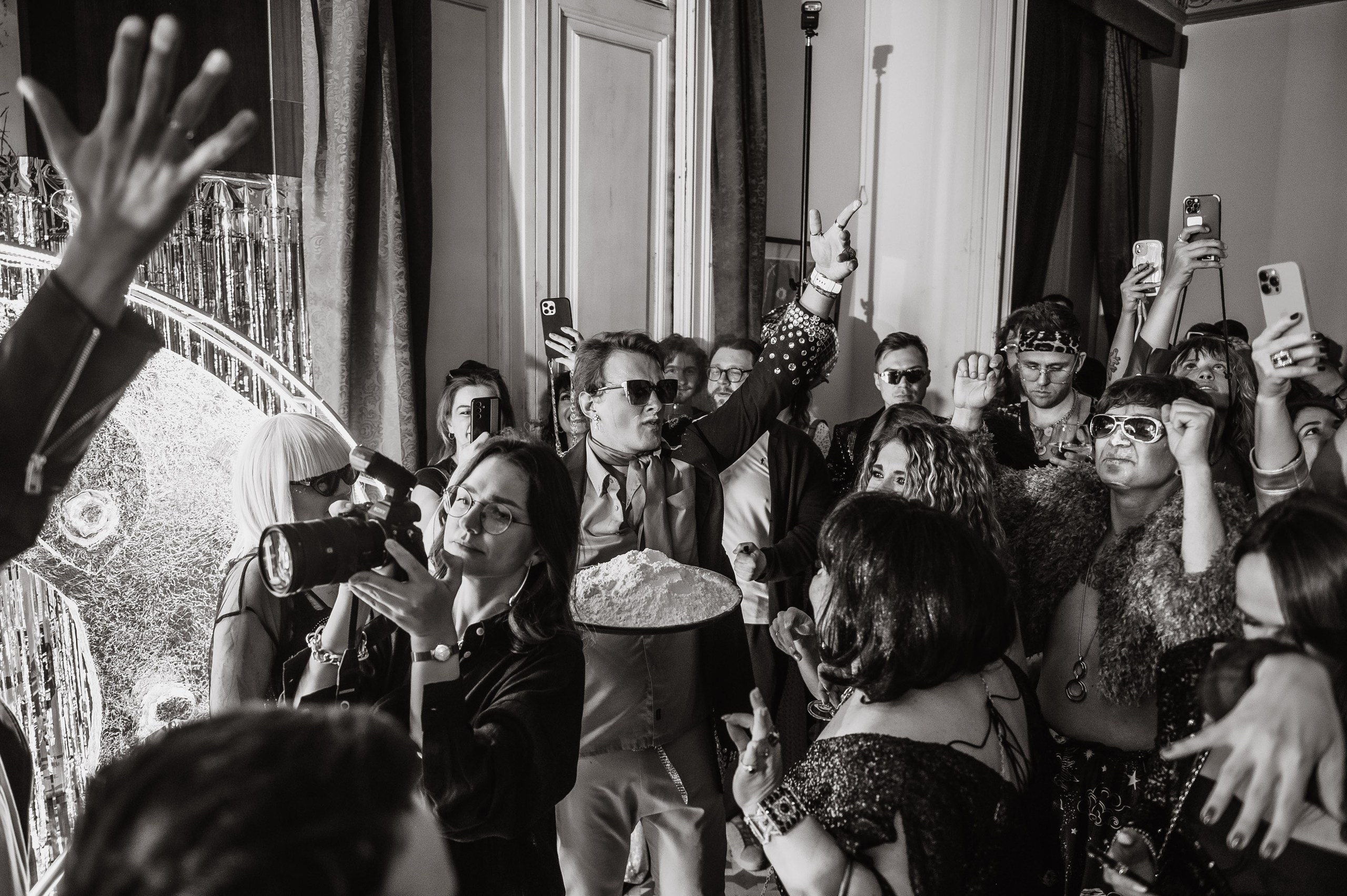 Show en estilo Studio 54 — fotografía de evento temático. Фотограф Екатерина Гасанова — фотосессии в Барселоне