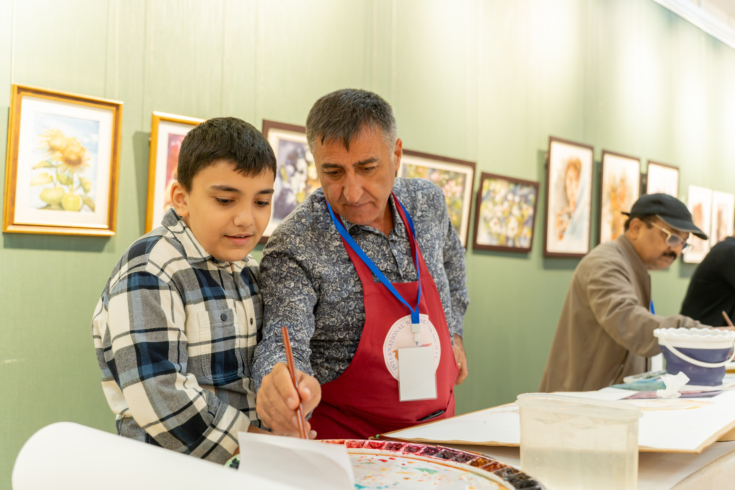 Akvarel Festivalı. Fotoqraf Vəli Məmmədov