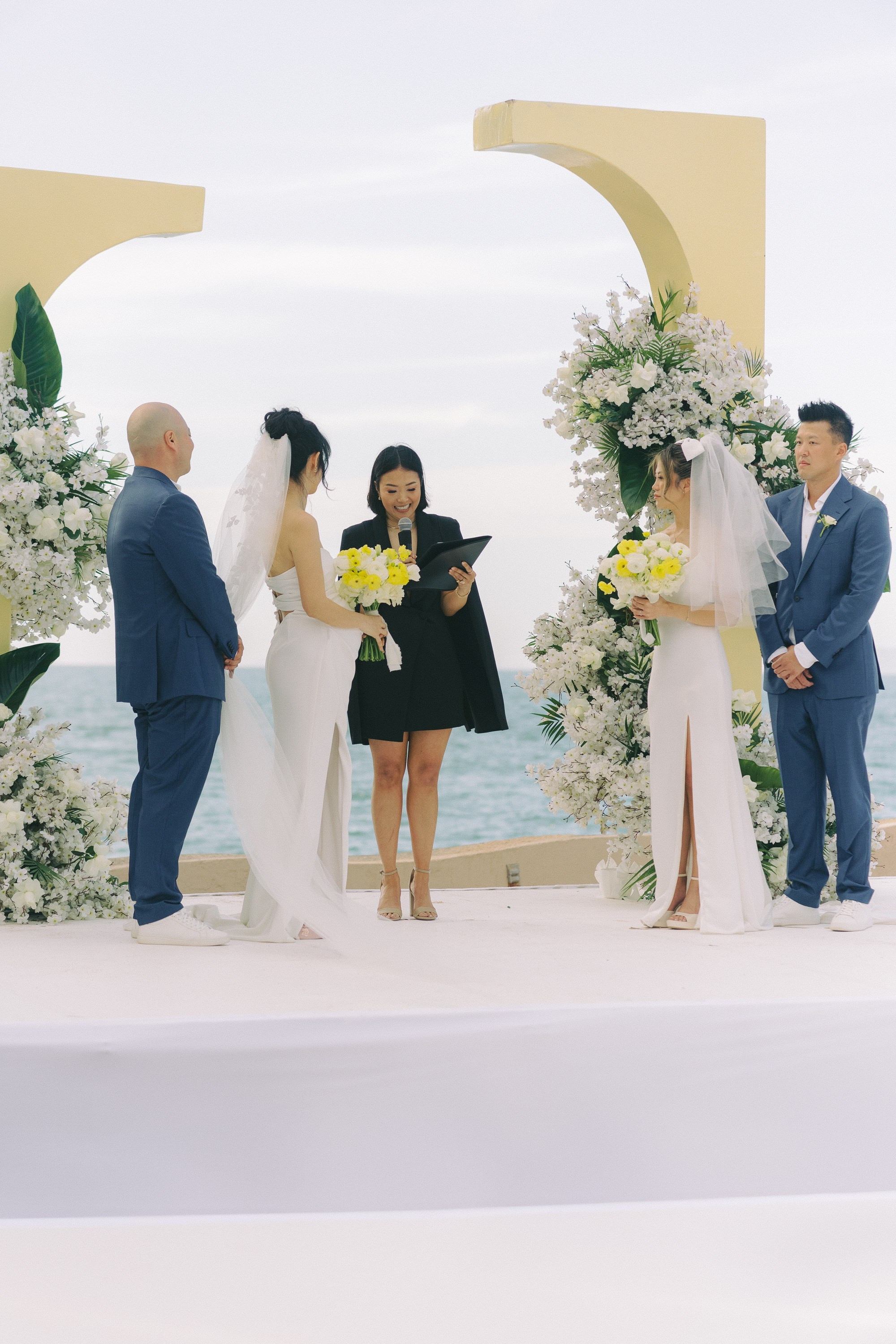 Double wedding. Sayulita Wedding Photographer, Puerto Vallarta, Cabo