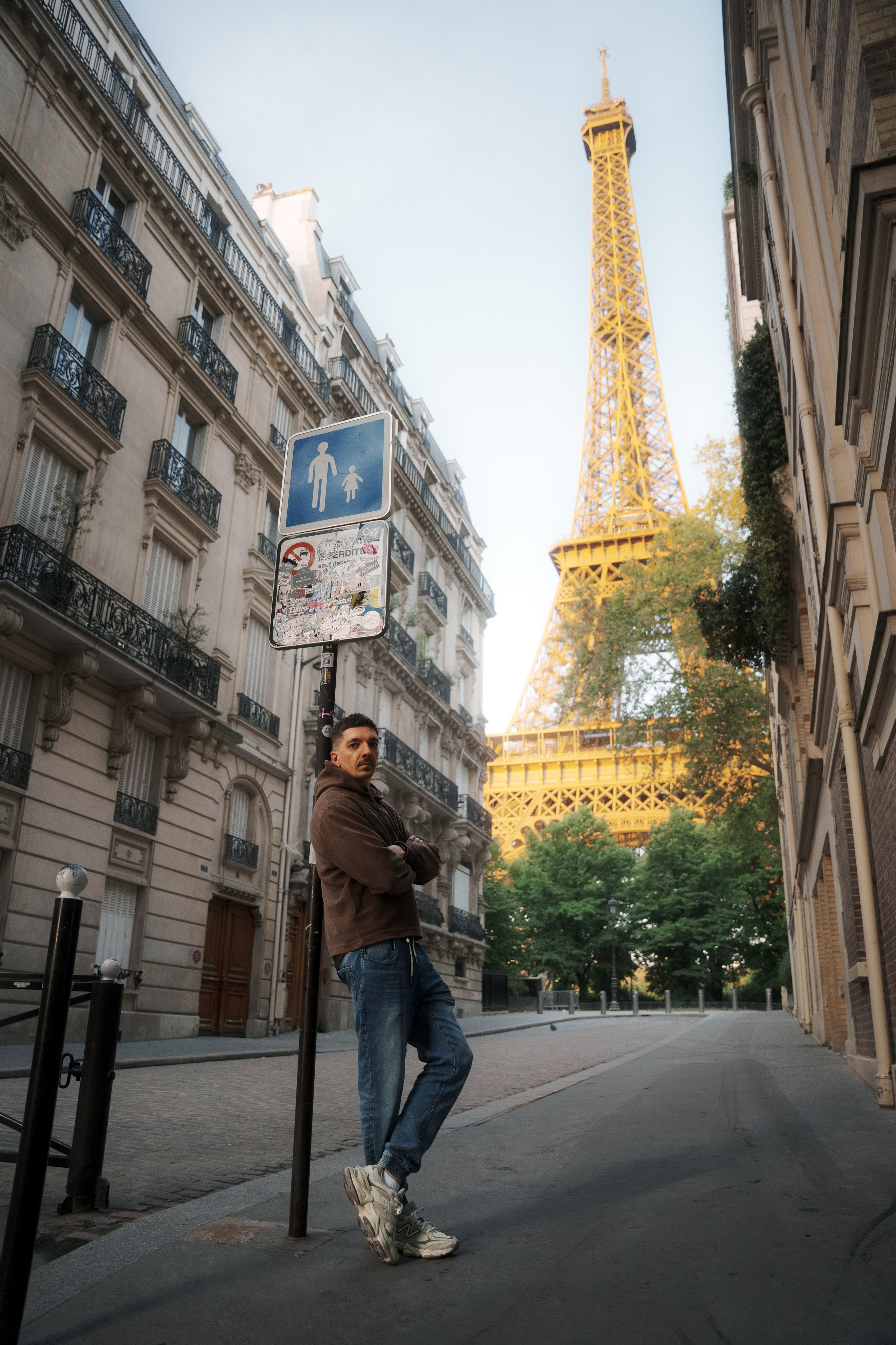 Sergey in Paris. Фотограф в Париже Полина Осипова